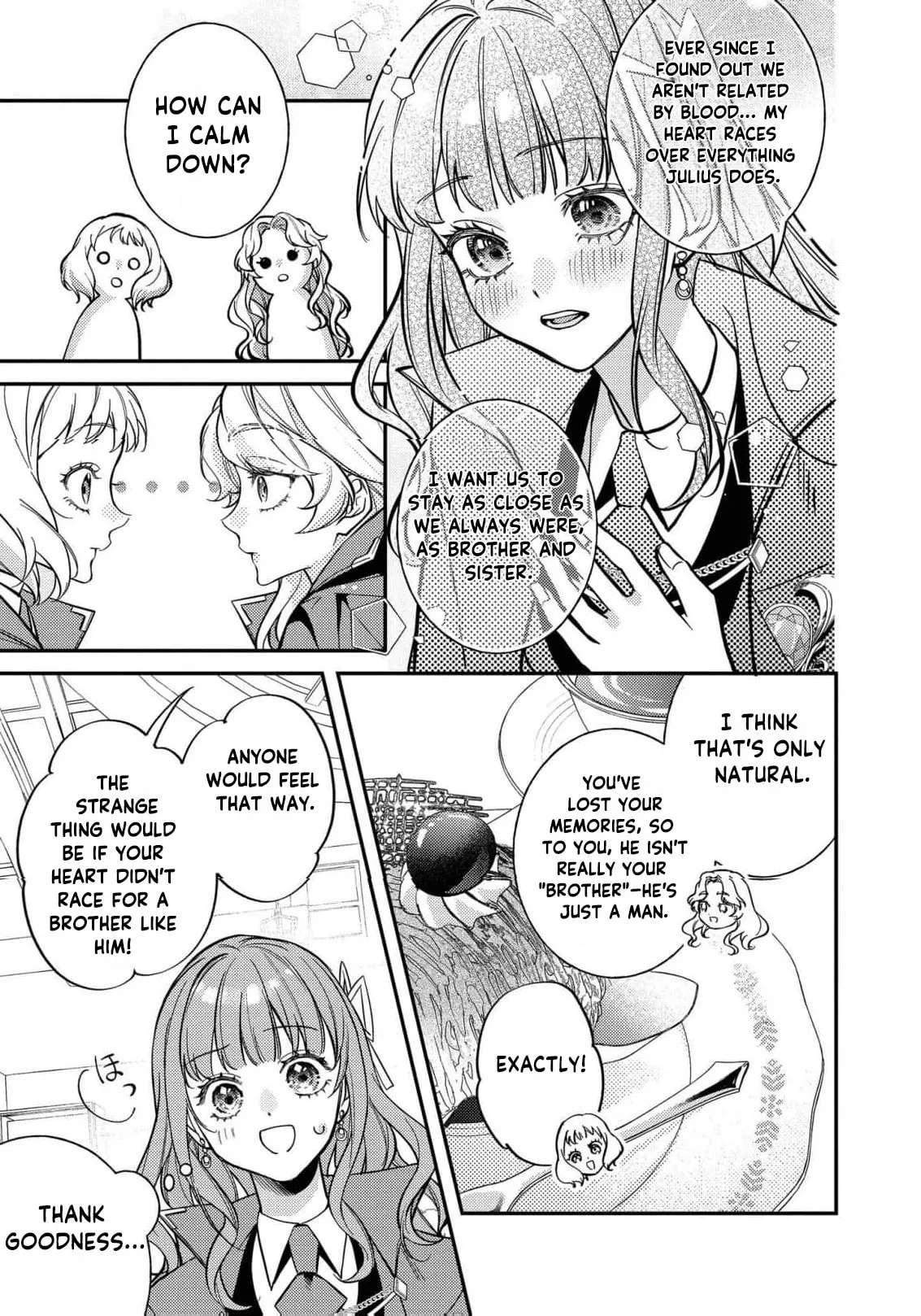 Bad End Mokuzen no Heroine ni Tensei Shita Watashi, Konse de wa Ren'ai Suru Tsumori ga Cheat na Ani ga Hanashitekuremasen!? @COMIC Chapter 50 - page 9