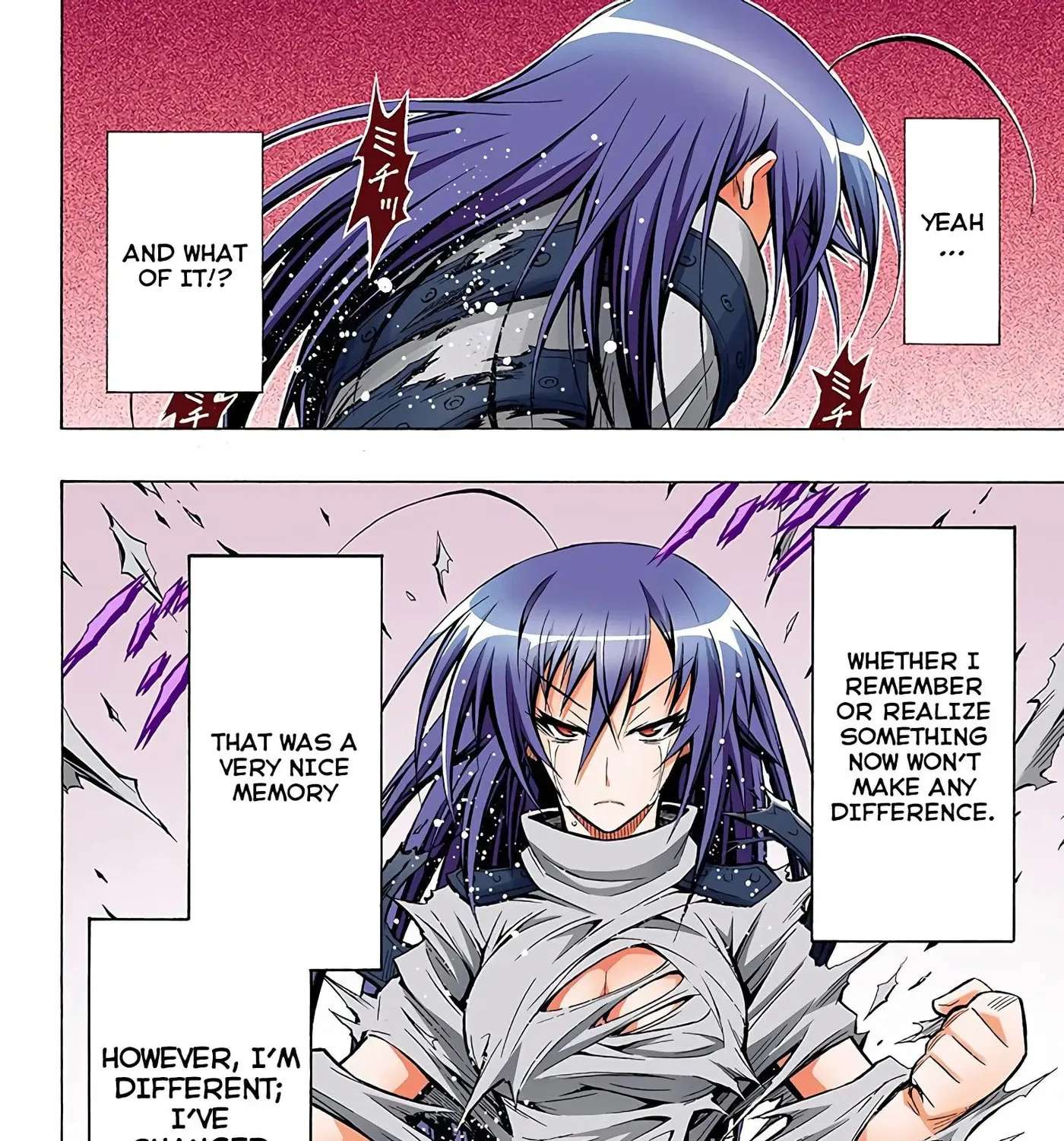 Medaka Box (Official Colored) Chapter 52 - page 3