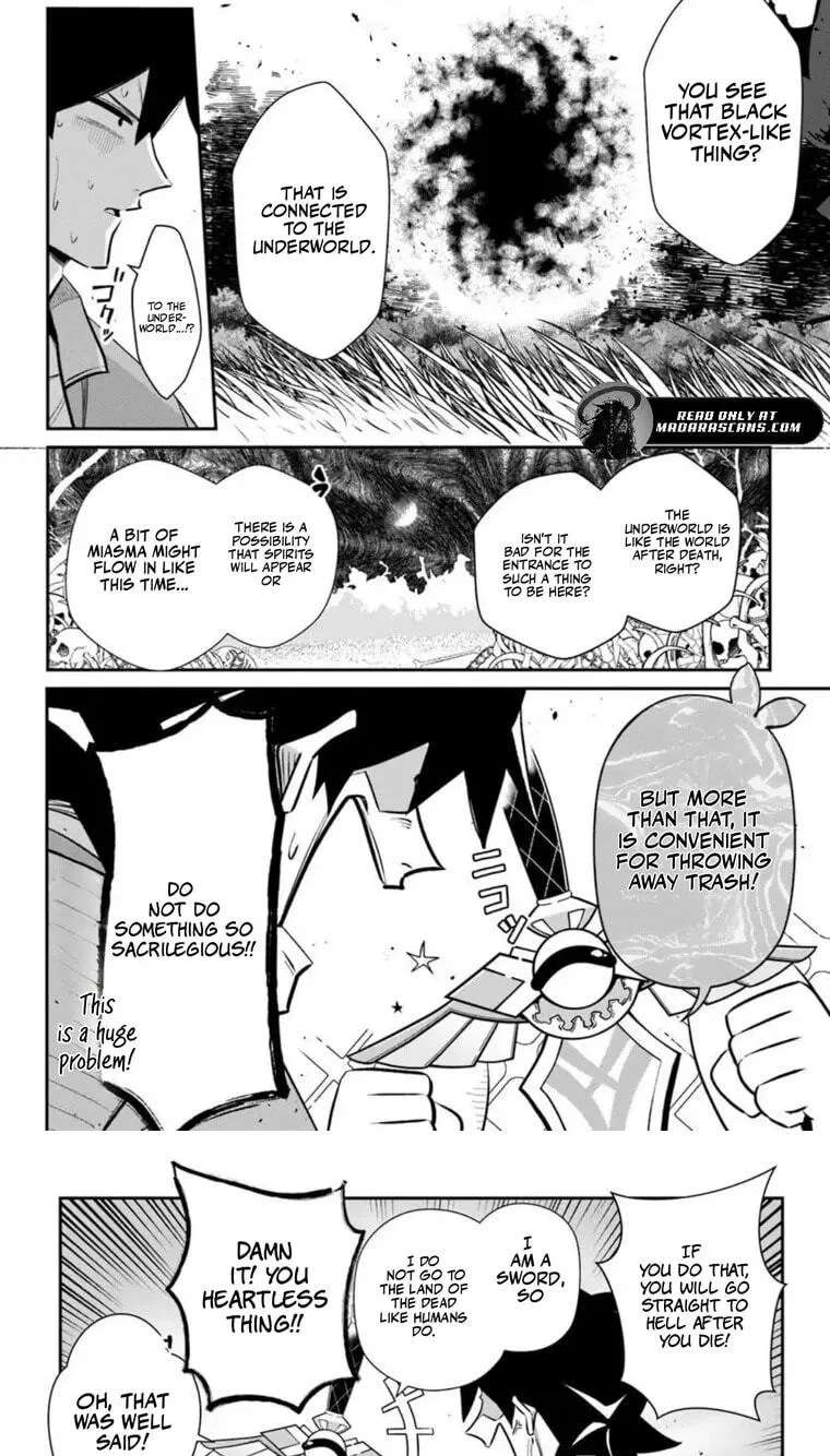 Senjitsu Yuusha kara Tasukete Itadaita Seiken desu ga Chapter 4.1 - page 11