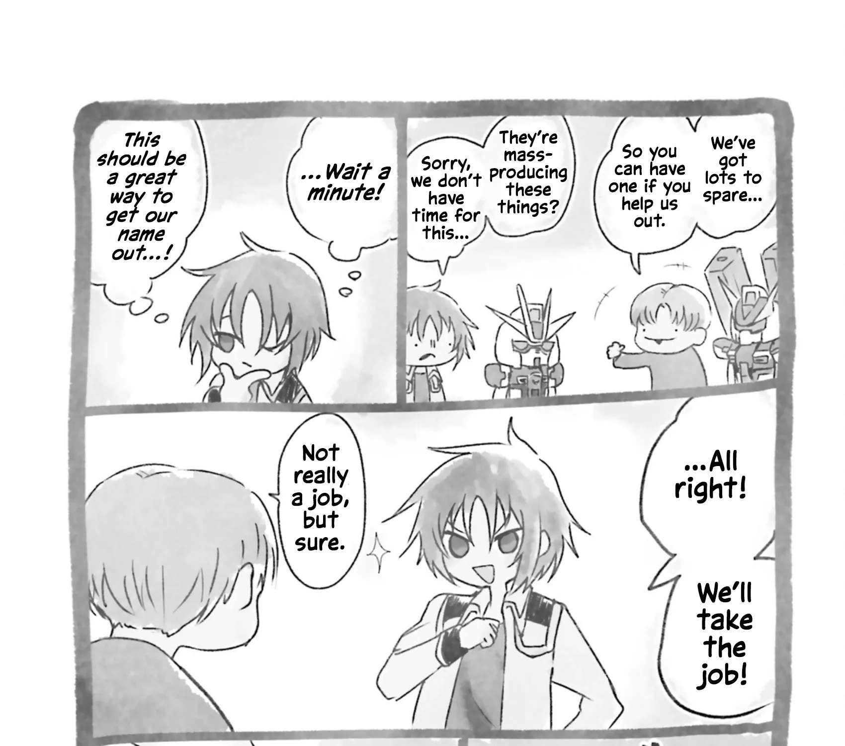Mobile Suit Gundam SEED Problem Solvers! Shinn & Impulse Chapter 1 - page 17