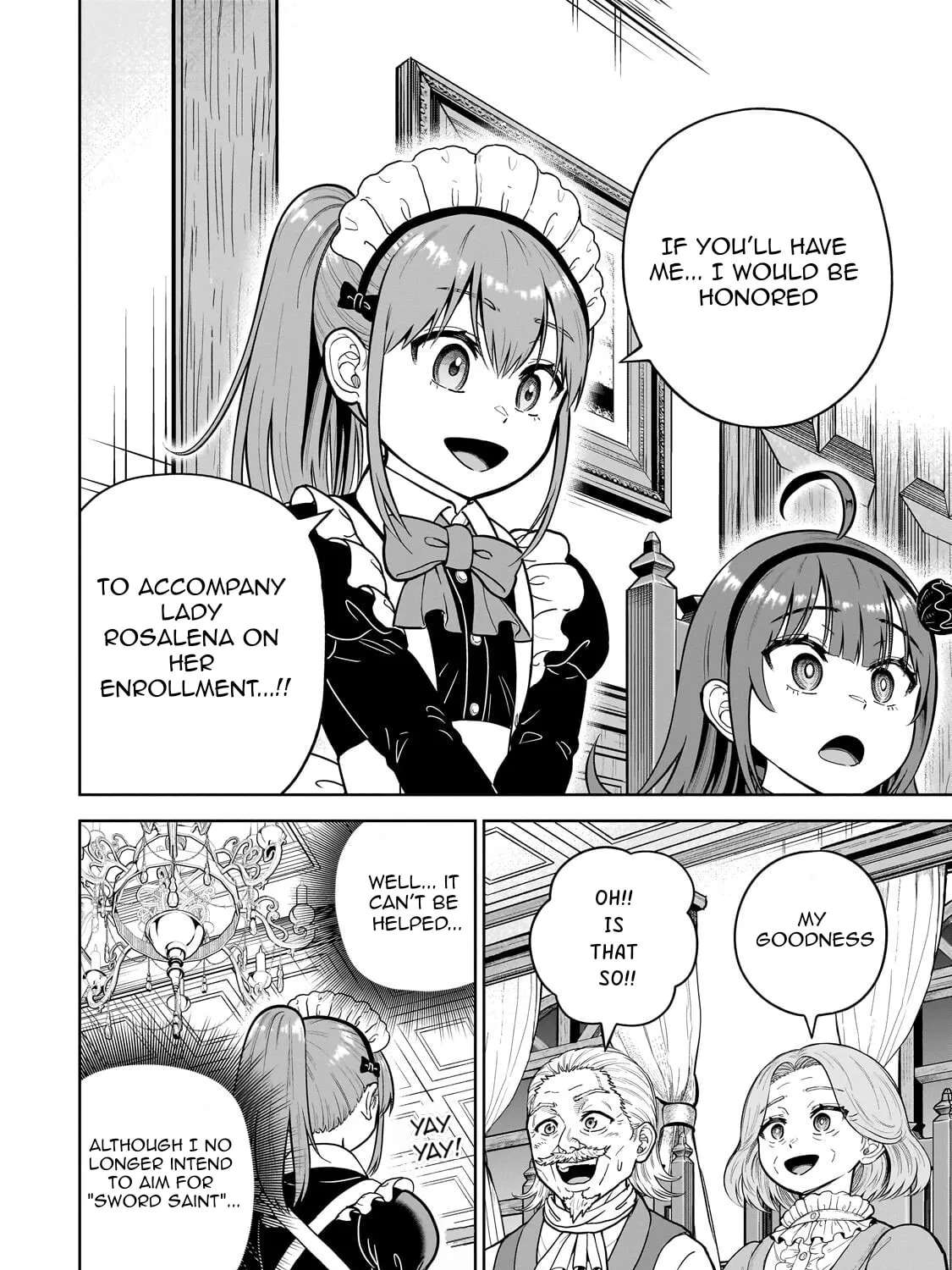 Sword Saint Reborn as a Maid, Ruling with a Broom. Chapter 10 - page 6