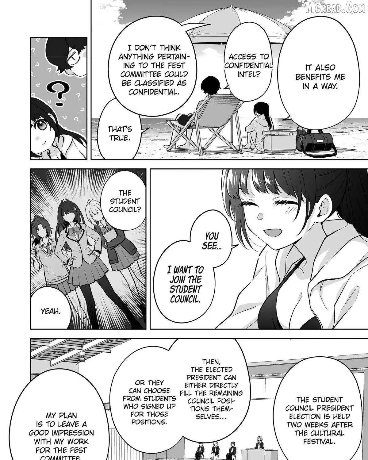 Please Leave Me Alone (For Some Reason, She Wants To Change A Lone Wolf's Helpless High School Life.) Chapter 36 - page 43
