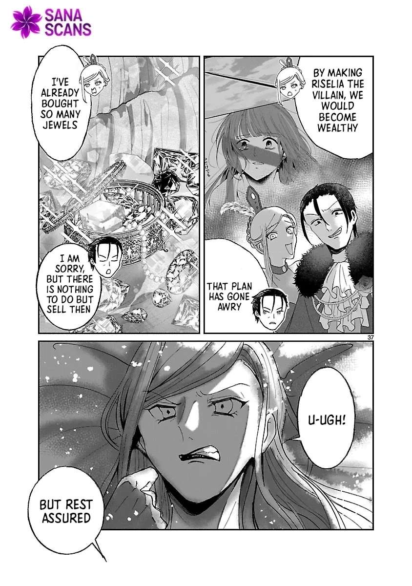 Ohitoyoshi Akuyaku Reijou no Fukushuu Keikaku ~Shi ni Modori Reijou wa Ne ga Zennin na Sei de Kizuku to Mikata ga Fuete Ikimasu~ Chapter 4 - page 37
