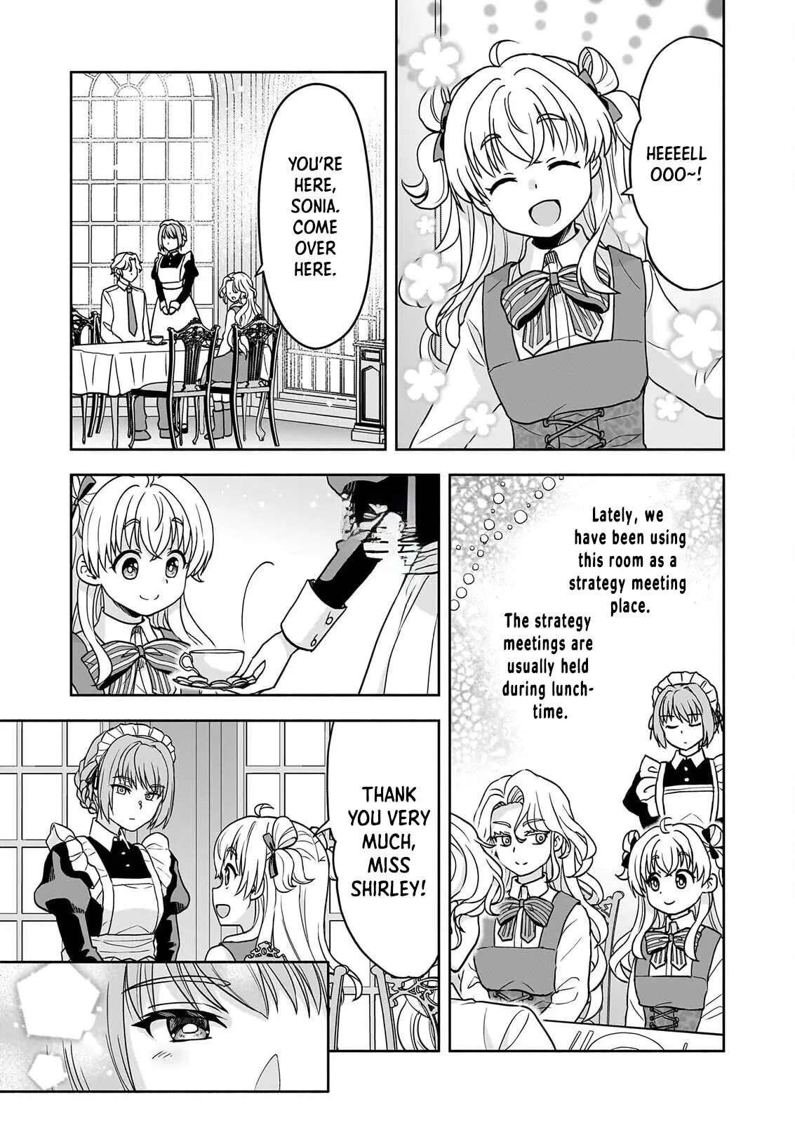 I Was Reincarnated as the Main Heroine, but I'll Physically Break the Gears of Fate Chapter 4 - page 11