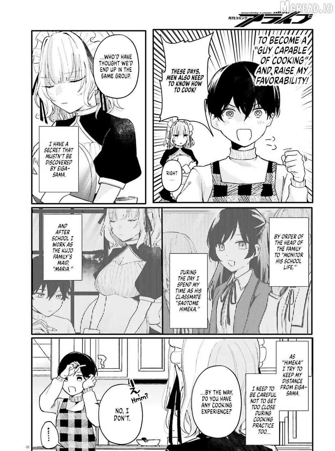 My maid looks like the girl I like in my class Chapter 2 - page 6