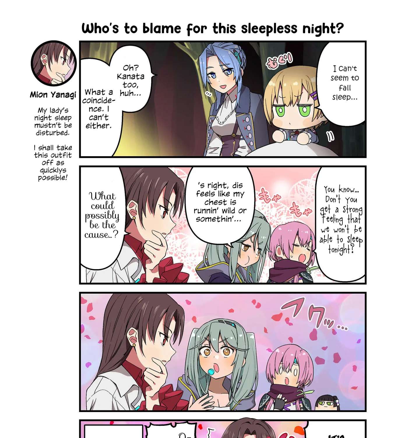 Heaven Burns Red Official 4-Koma Chapter 191 - page 1