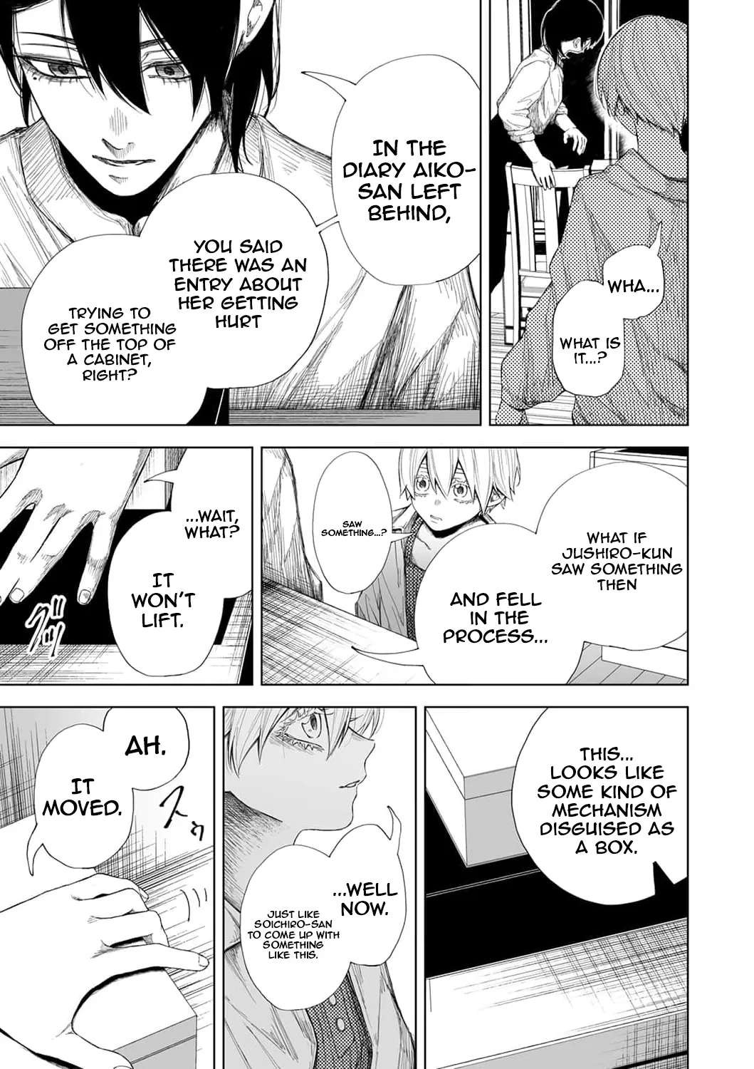 Toaru Mikaiketsu Jiken ni Tsuite Chapter 11 - page 24