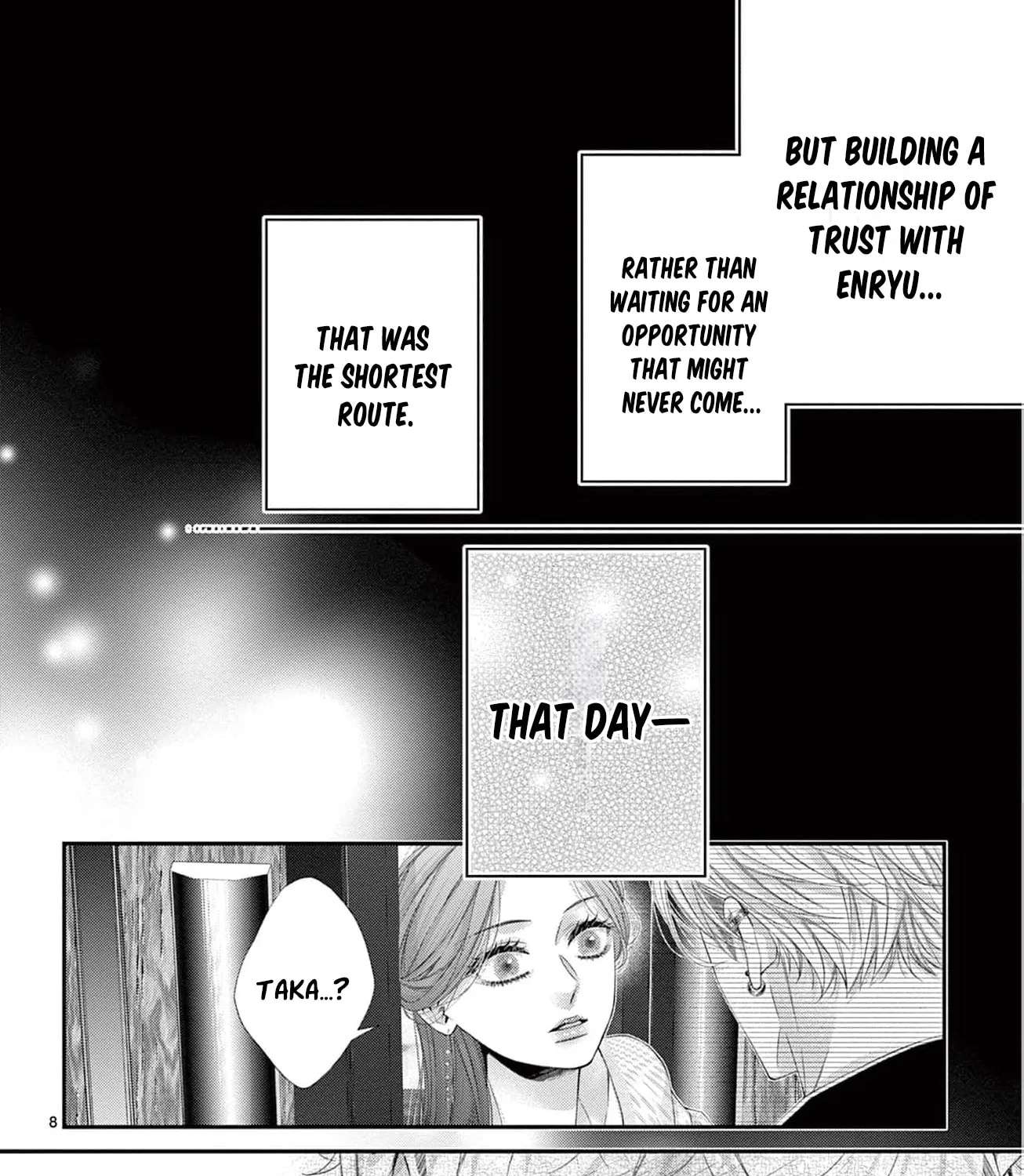 Chou wa Aishuu no Ori ni Torawareru Chapter 23 - page 13