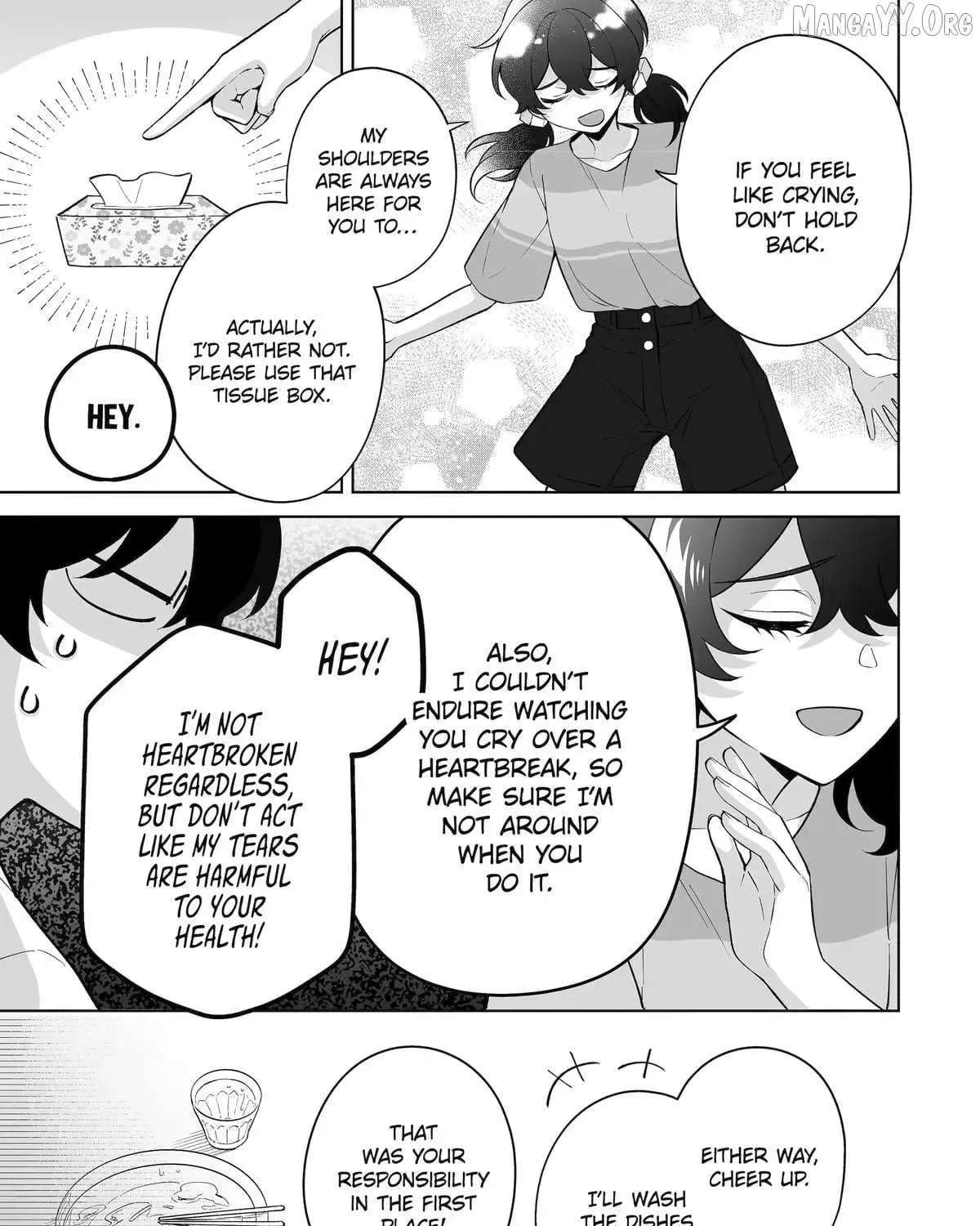 Please Leave Me Alone (For Some Reason, She Wants To Change A Lone Wolf's Helpless High School Life.) Chapter 34 - page 21