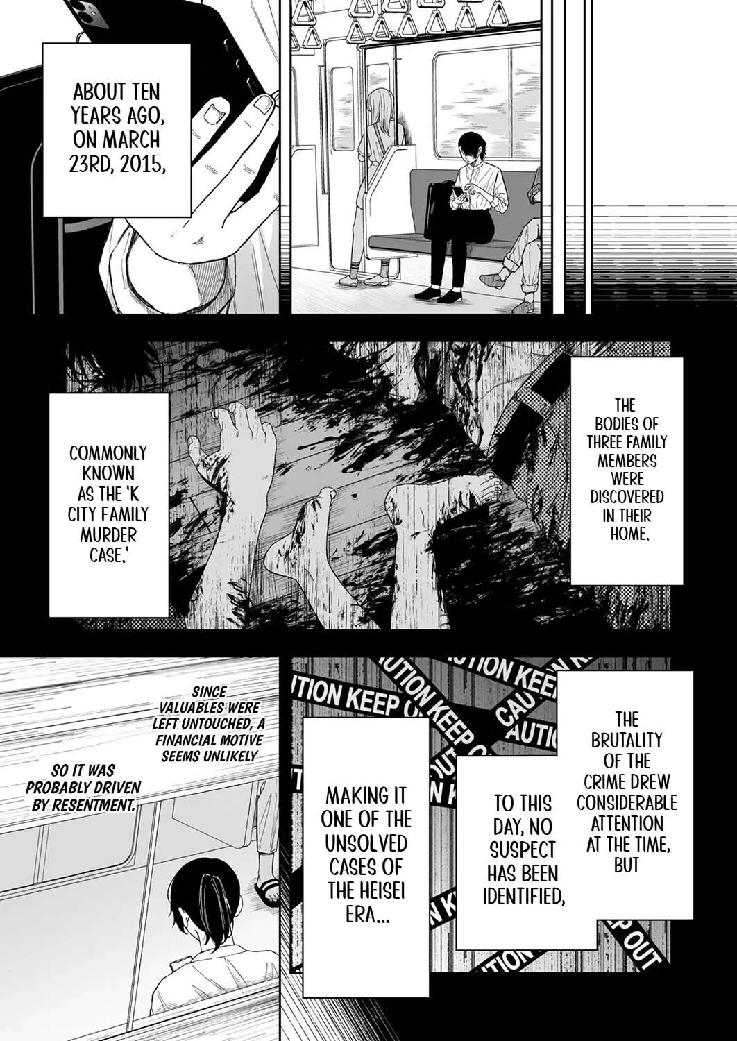 Toaru Mikaiketsu Jiken ni Tsuite Chapter 1 - page 8