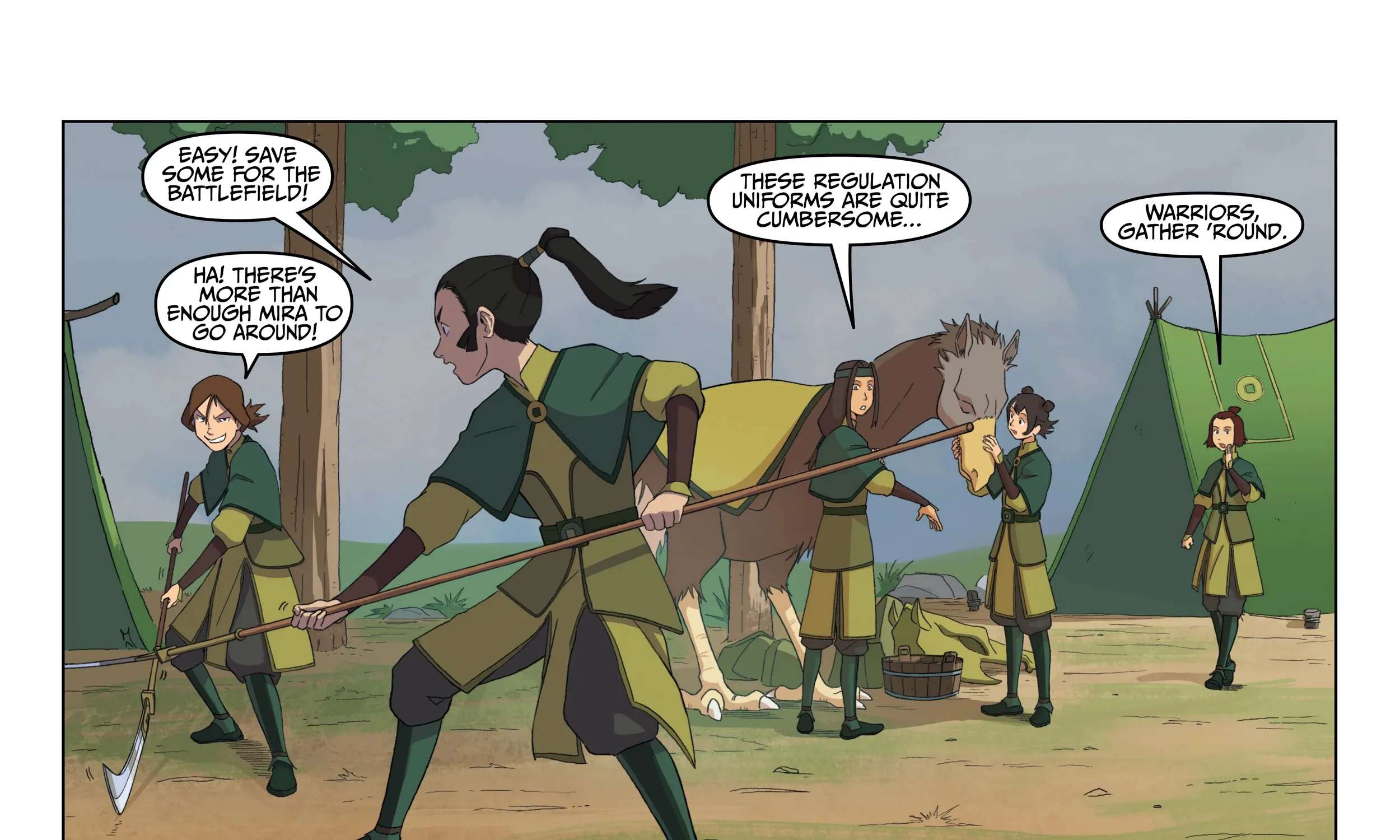 Avatar: The Last Airbender – The Kyoshi Warriors Chapter 2 - page 27