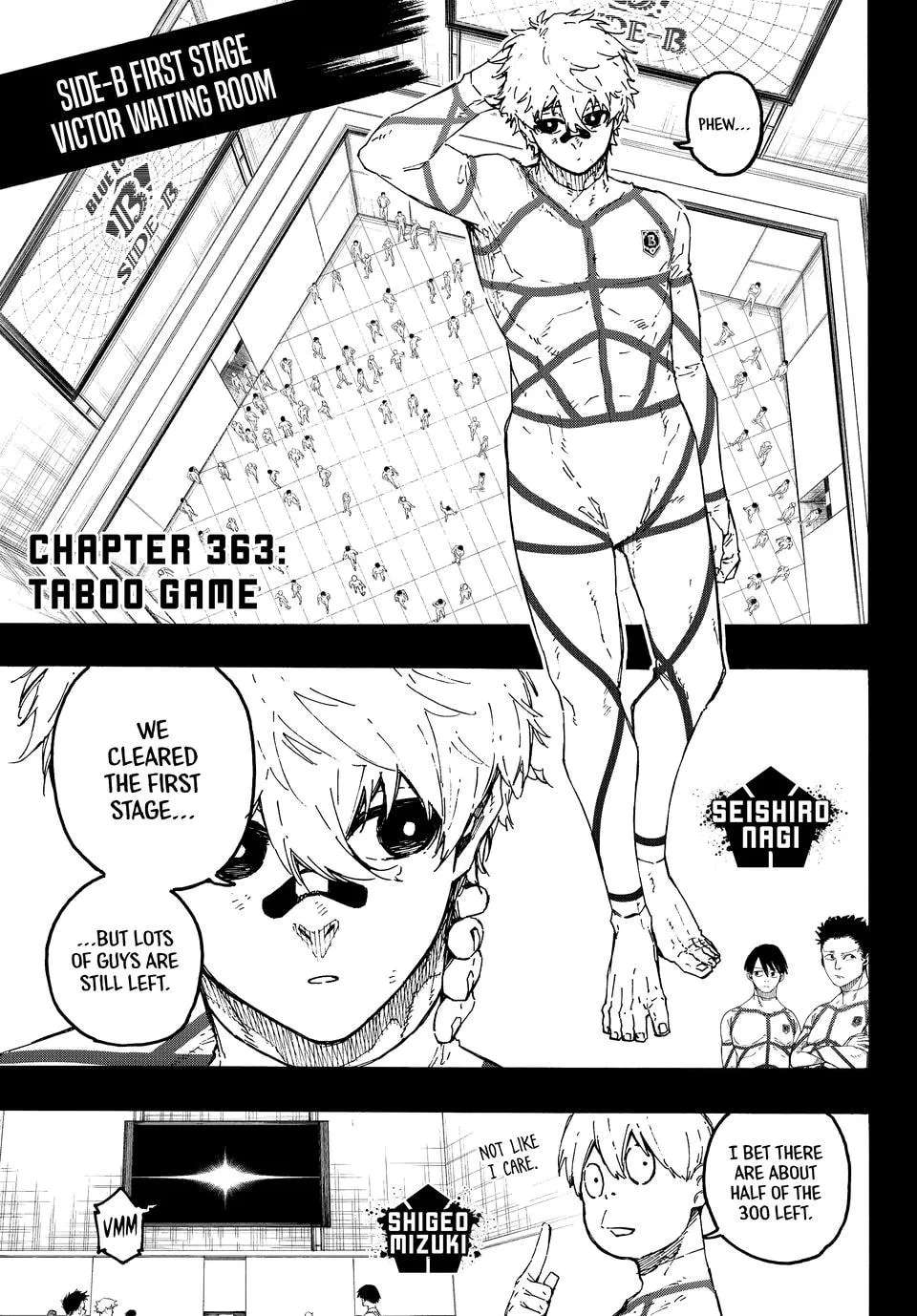 Blue Lock Chapter 363 - page 1