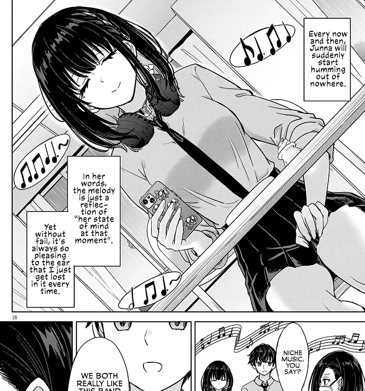 Junna Amamori is Humid Chapter 4 - page 35