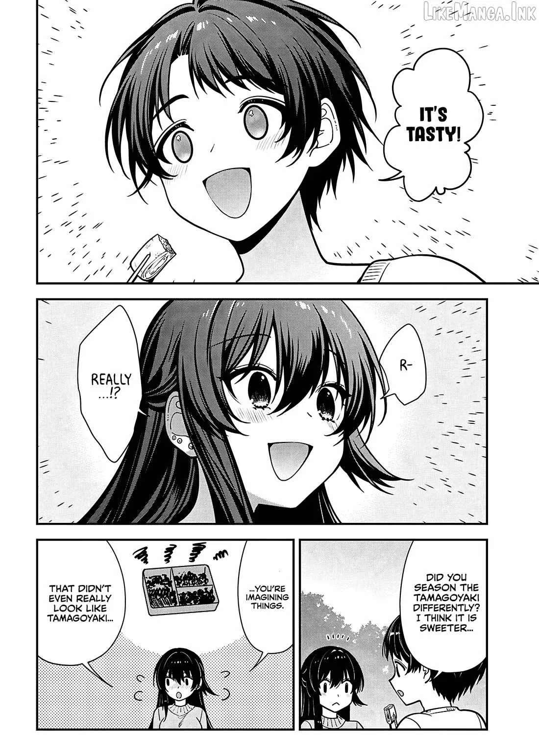 The Yankee Shimizu-san Sitting Next to Me Has Dyed Her Hair Black Chapter 21 - page 12