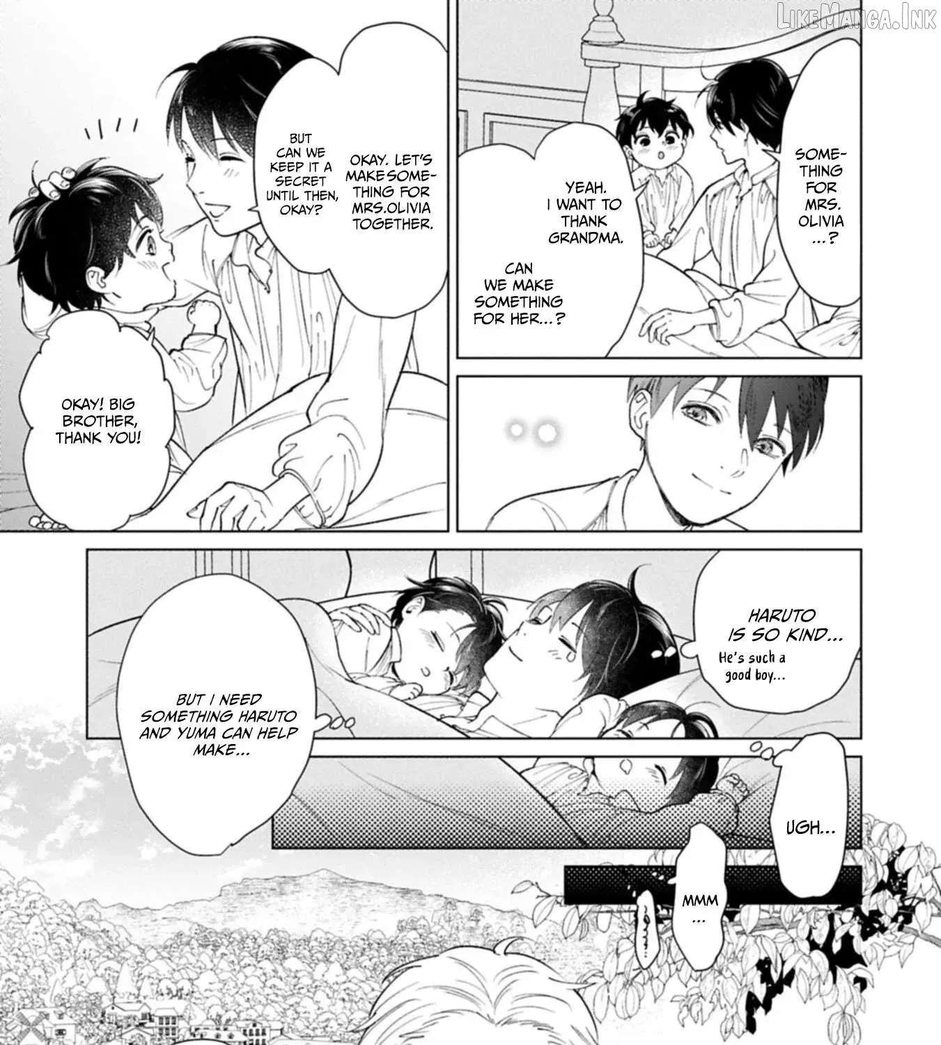 Ashita mo Ii Hi de Arimasu You ni.: Isekai de Atarashii Kazoku ga Dekimashita: San Kyoudai no Hokkori Gohan Nikki Chapter 4 - page 68