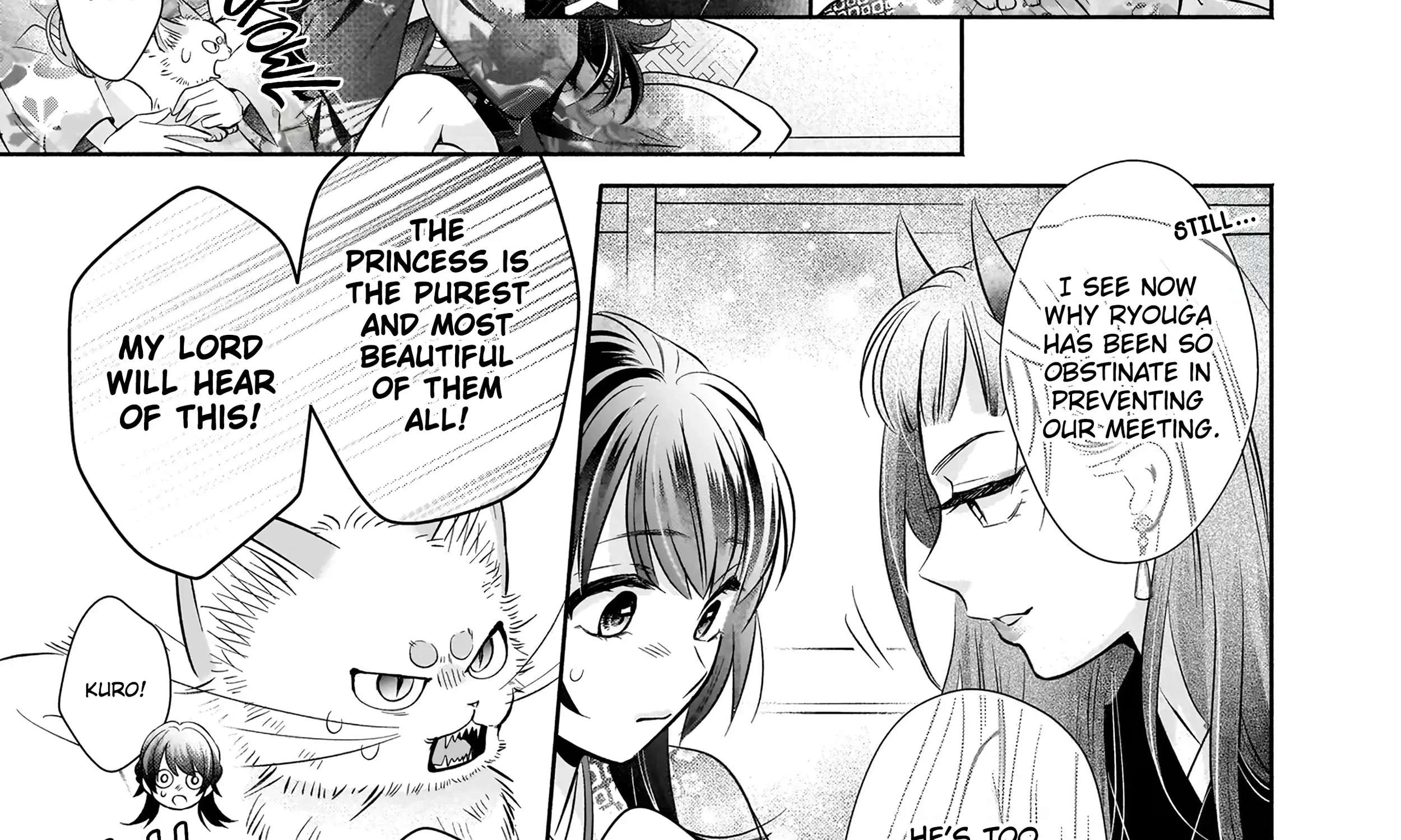 Yashaou No Saiai Shitagerareta Chiyu No Otome Wa Dekiai Sareru Chapter 6.1 - page 29