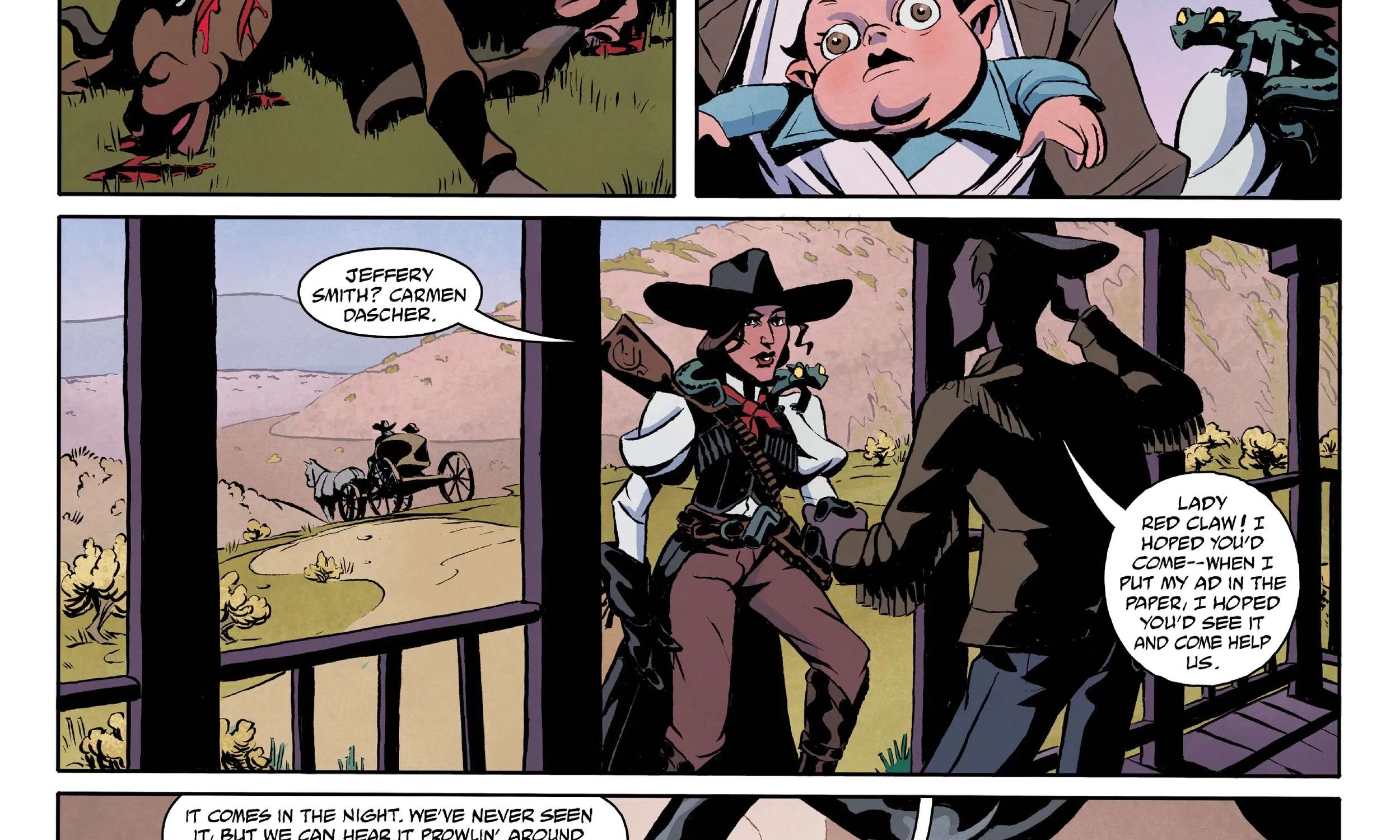 Carmen Red Claw: Belly of the Beast Chapter 1 - page 23