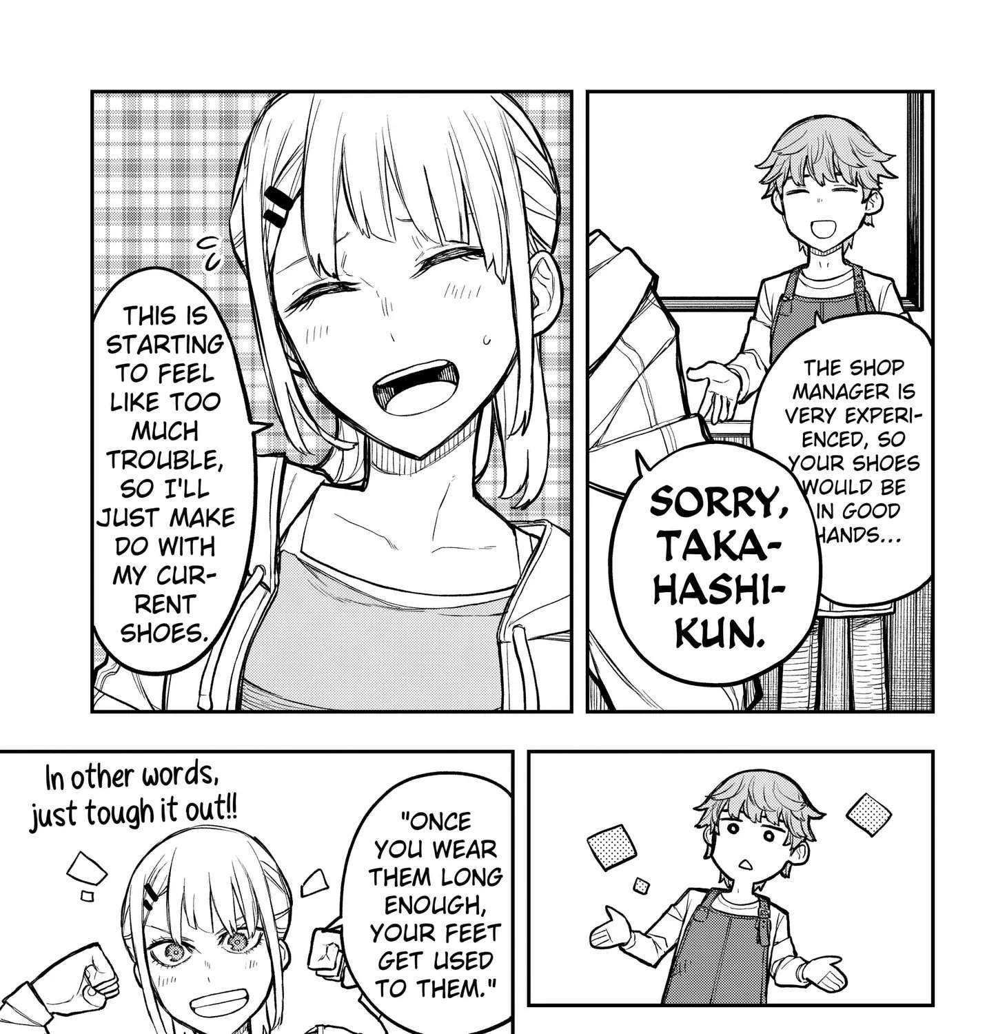Evangeline Puts on Shoes Chapter 1 - page 77