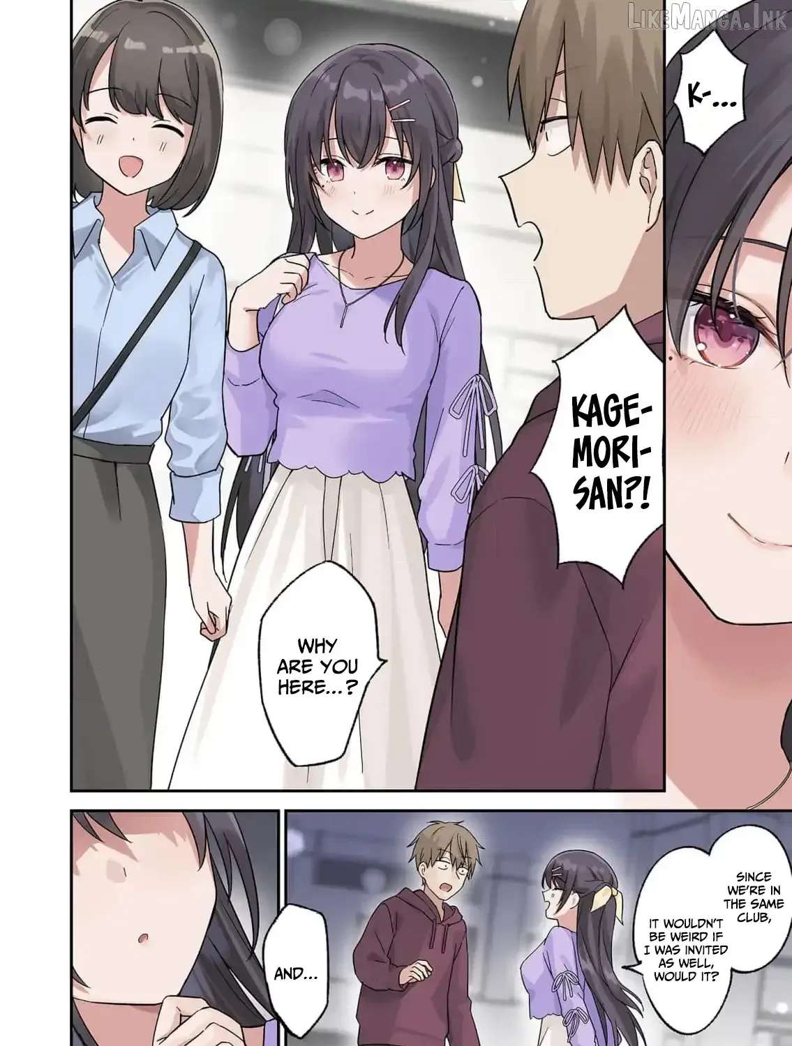 Lying Girlfriend Kagemori-san Chapter 3 - page 5