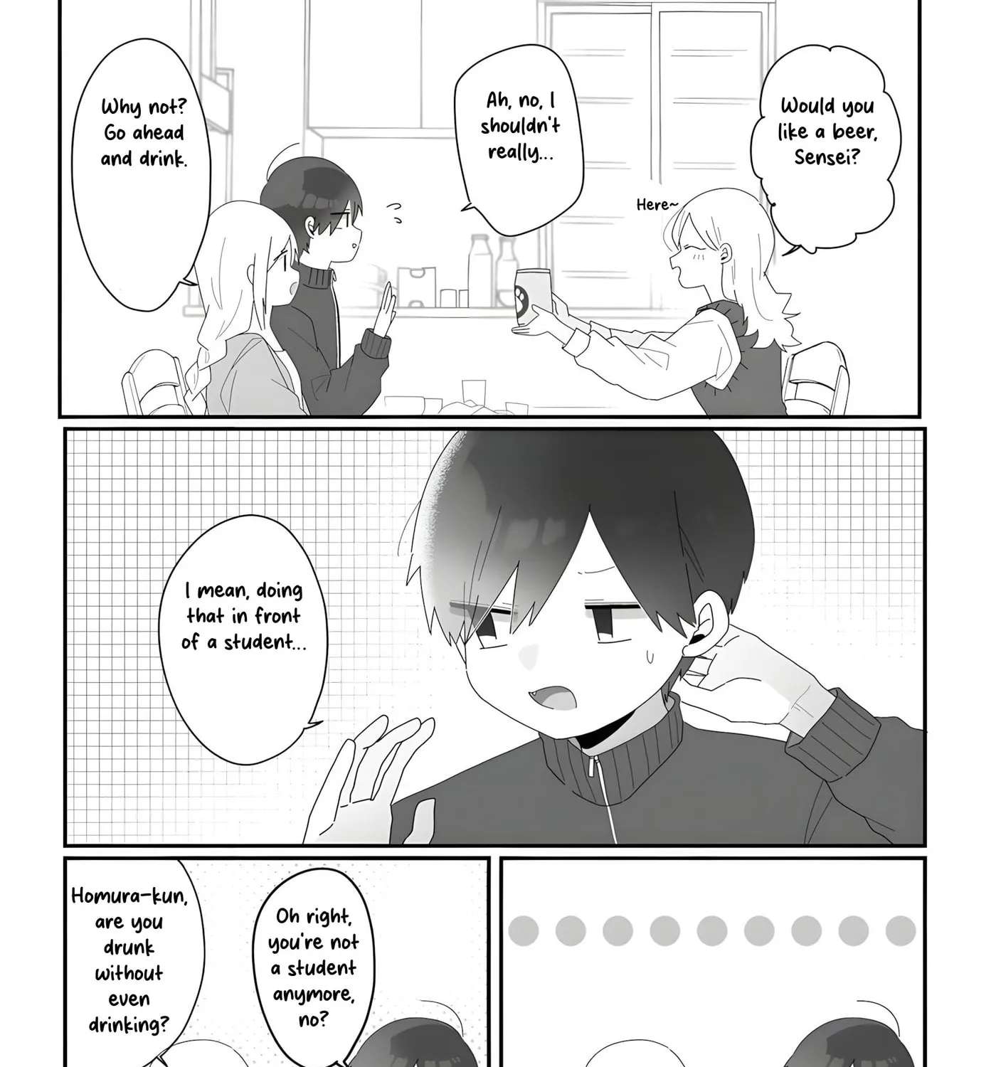 Sensei Nishii - Homura-sensei wa Tabun Motenai Chapter 3 - page 7