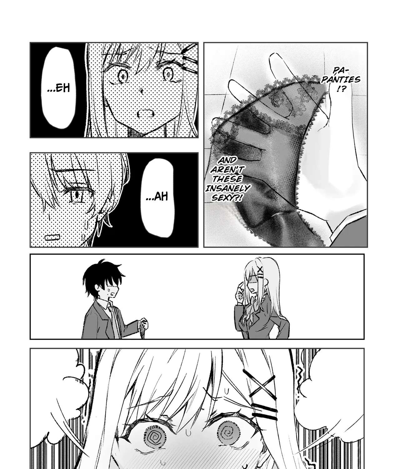 The Saintly Girl Sitting Next to Me Secretly Shows Me What's Under Her Skirt Chapter 1 - page 15