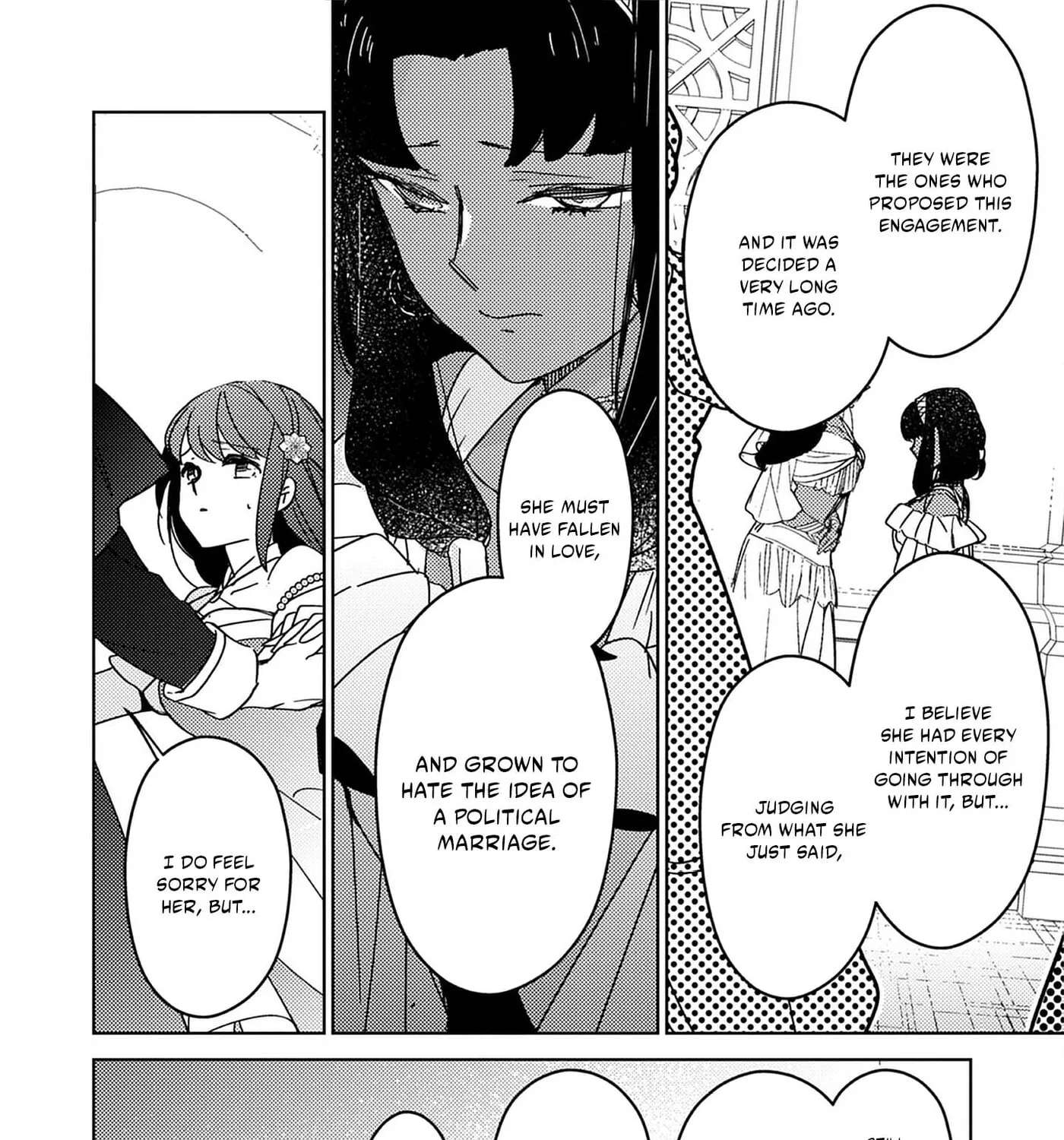 Kon'yakusha ga Uwaki Aite to Kakeochi Shimashita. Ouji Denka ni Dekiai Sarete Shiawase nanode, Imasara Modoritai to Iwaretemo Komarimasu. Chapter 35 - page 21