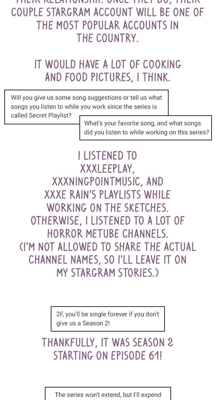 Secret Playlist Chapter 107.5 - page 38
