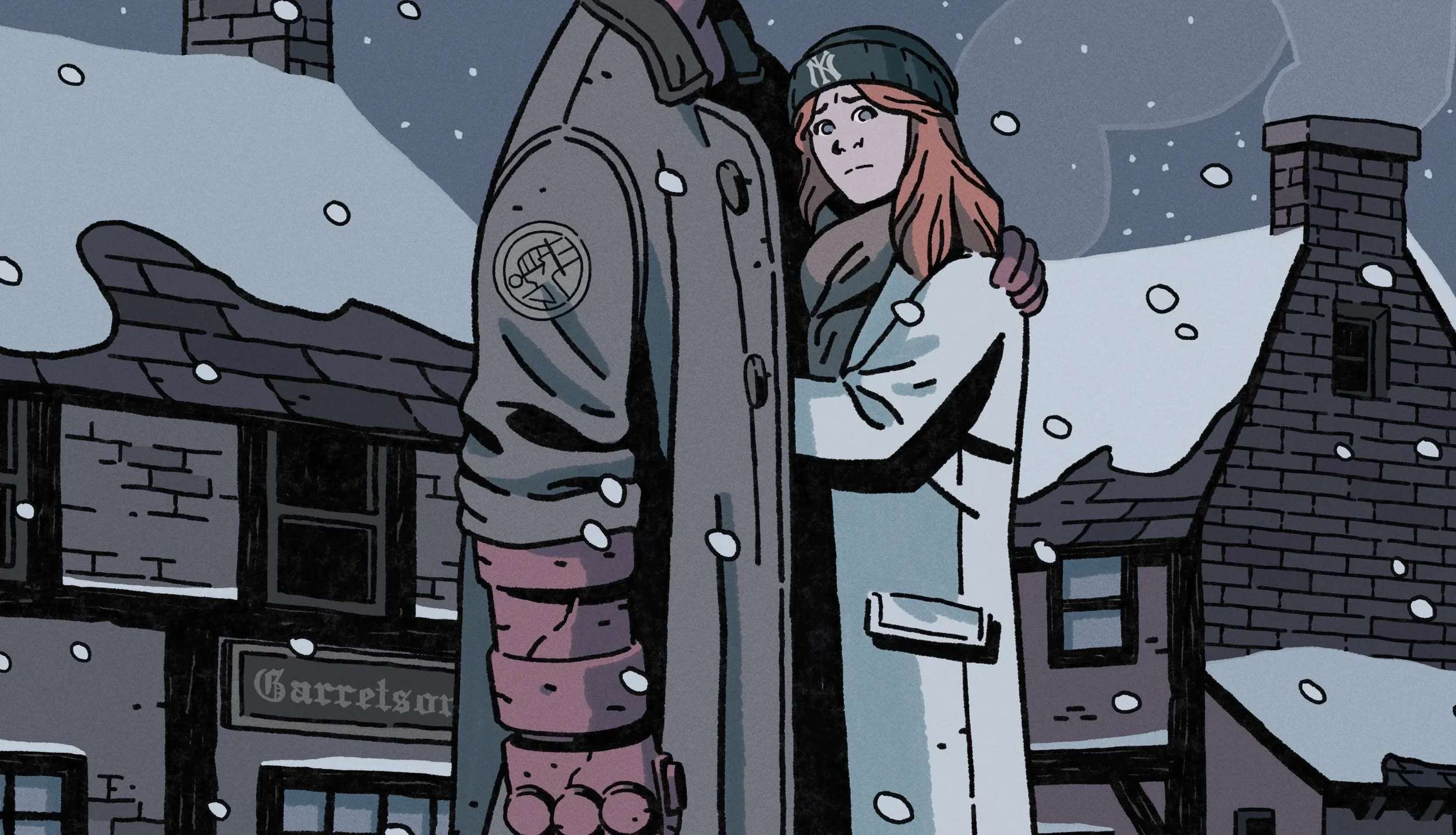 Hellboy in Love: Black Eyes Chapter 1 - page 2