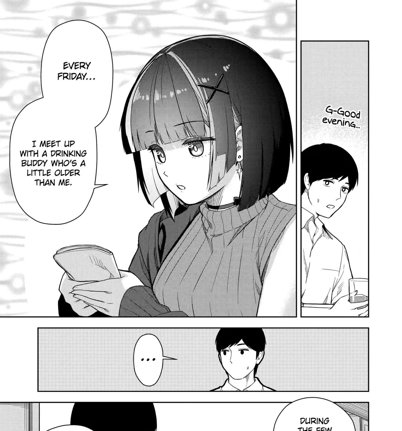 Tachinomi Izakaya de Kuudere Downer-kei Joshidaisei ga Tonari ni Kuru Hanashi Chapter 18 - page 13