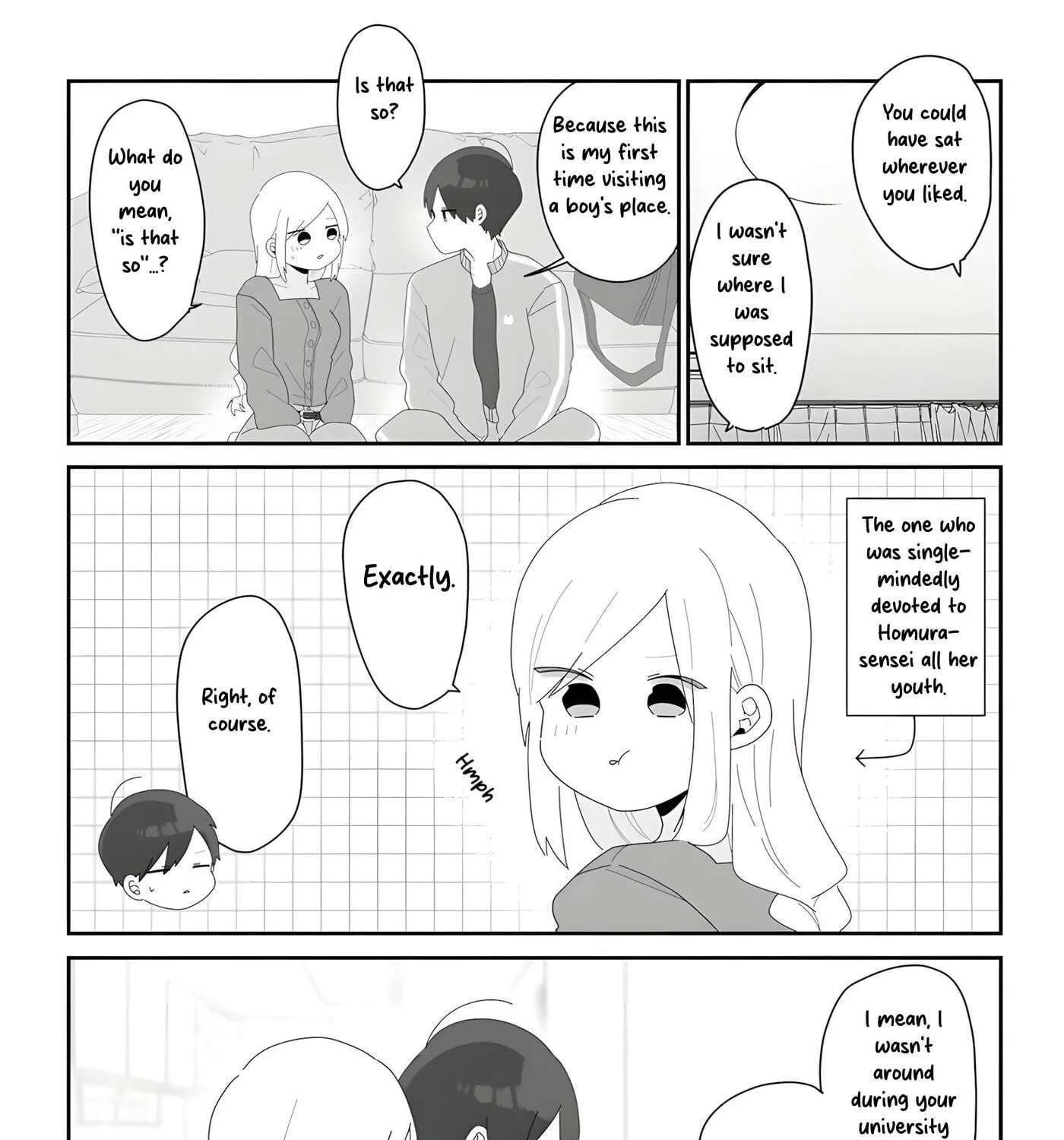 Sensei Nishii - Homura-sensei wa Tabun Motenai Chapter 8 - page 9