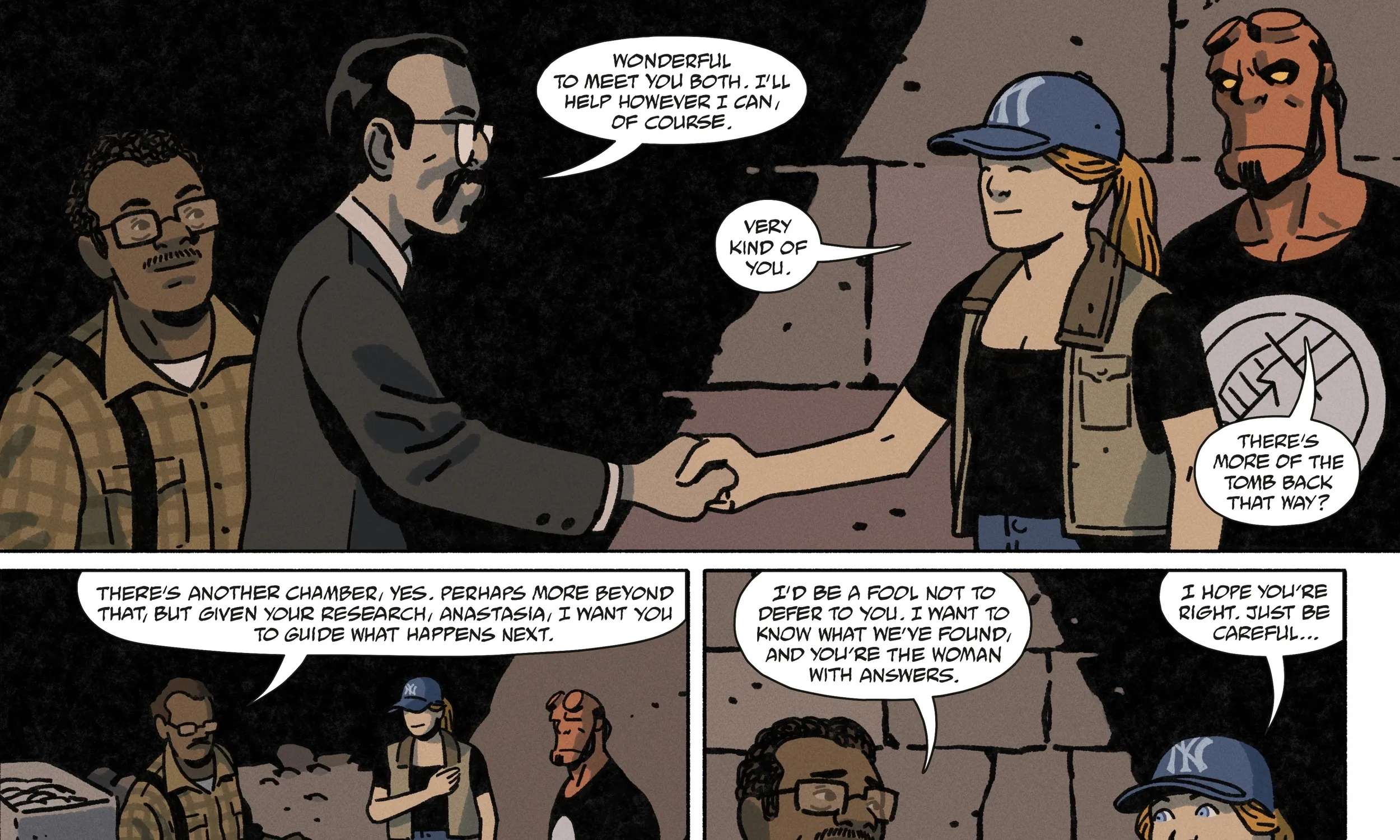 Hellboy in Love: Obsidian Chapter 1 - page 37