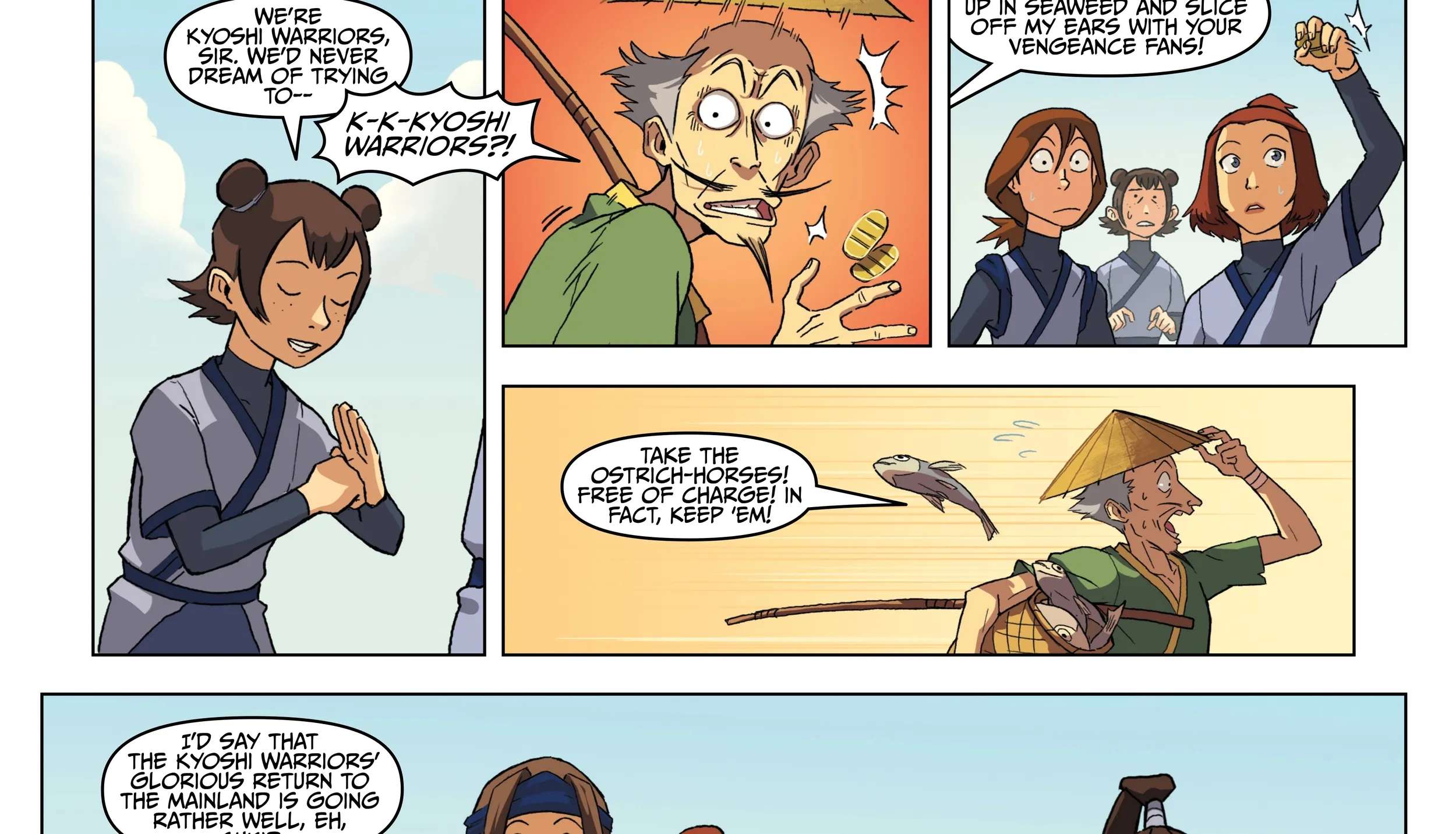 Avatar: The Last Airbender – The Kyoshi Warriors Chapter 1 - page 11