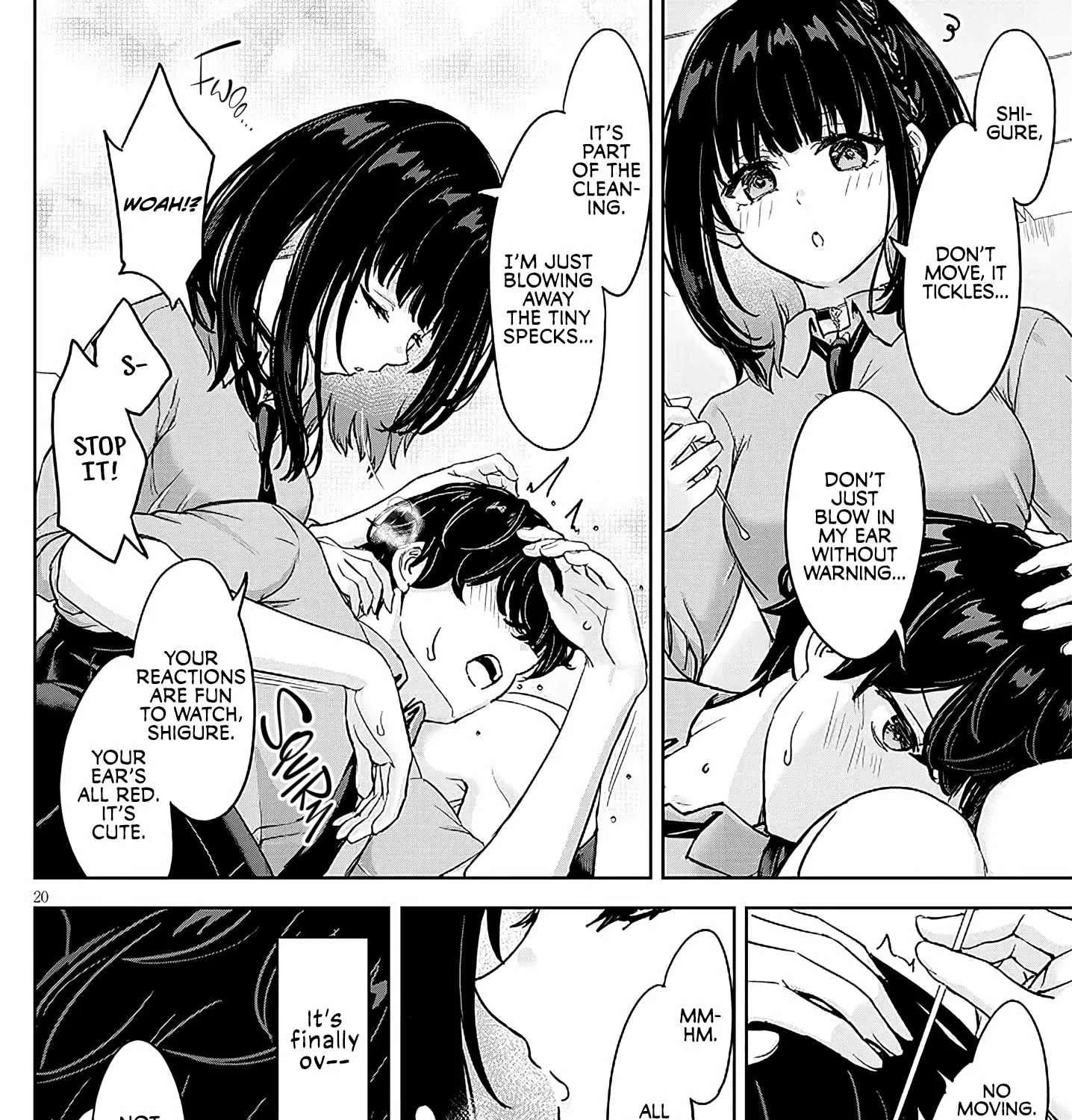 Amamori Junna wa Shitsudo ga Takai Chapter 5 - page 39