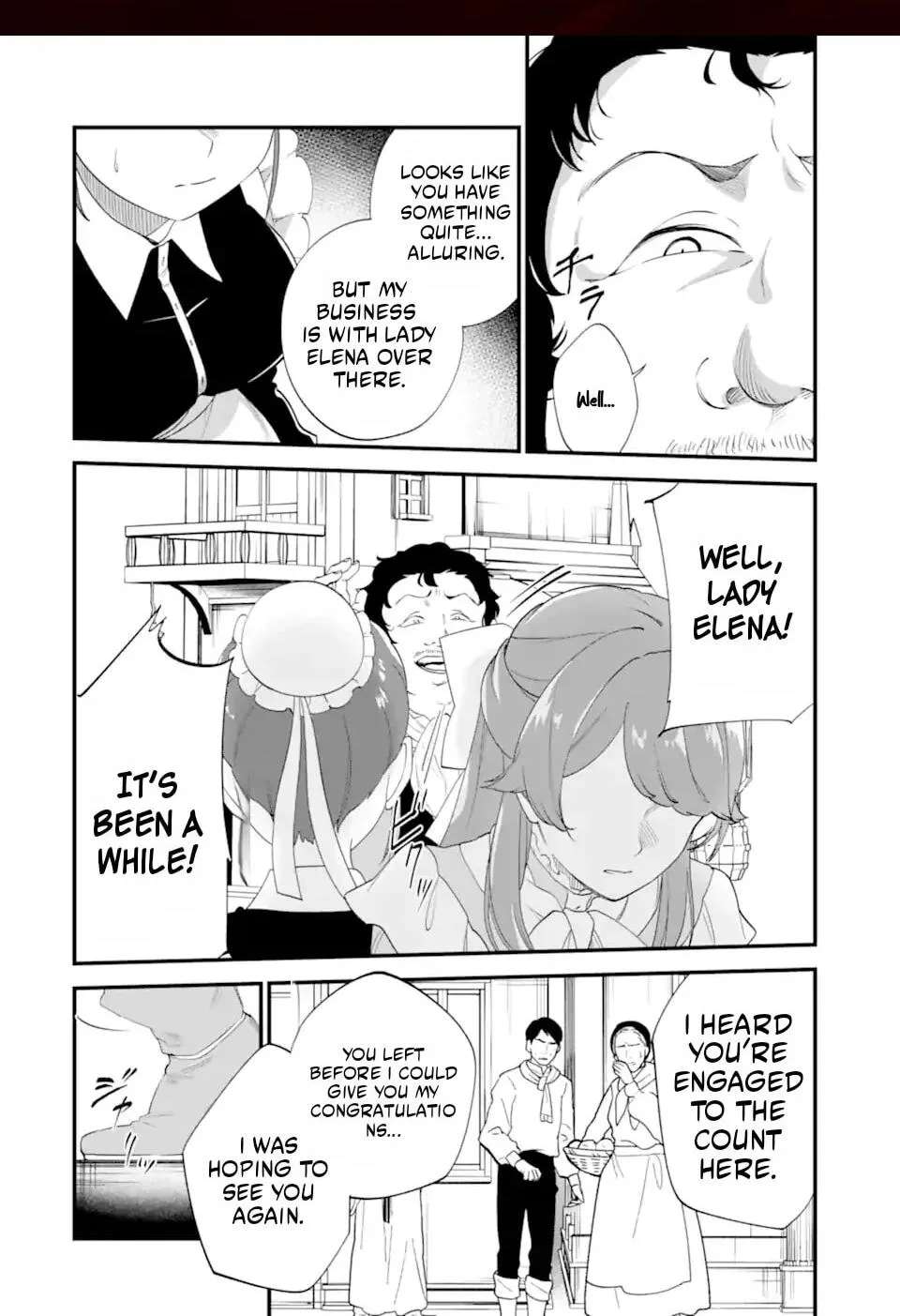 The Poor Noble Lady Wants to Marry the Cursed Earl Chapter 8.3 - page 2