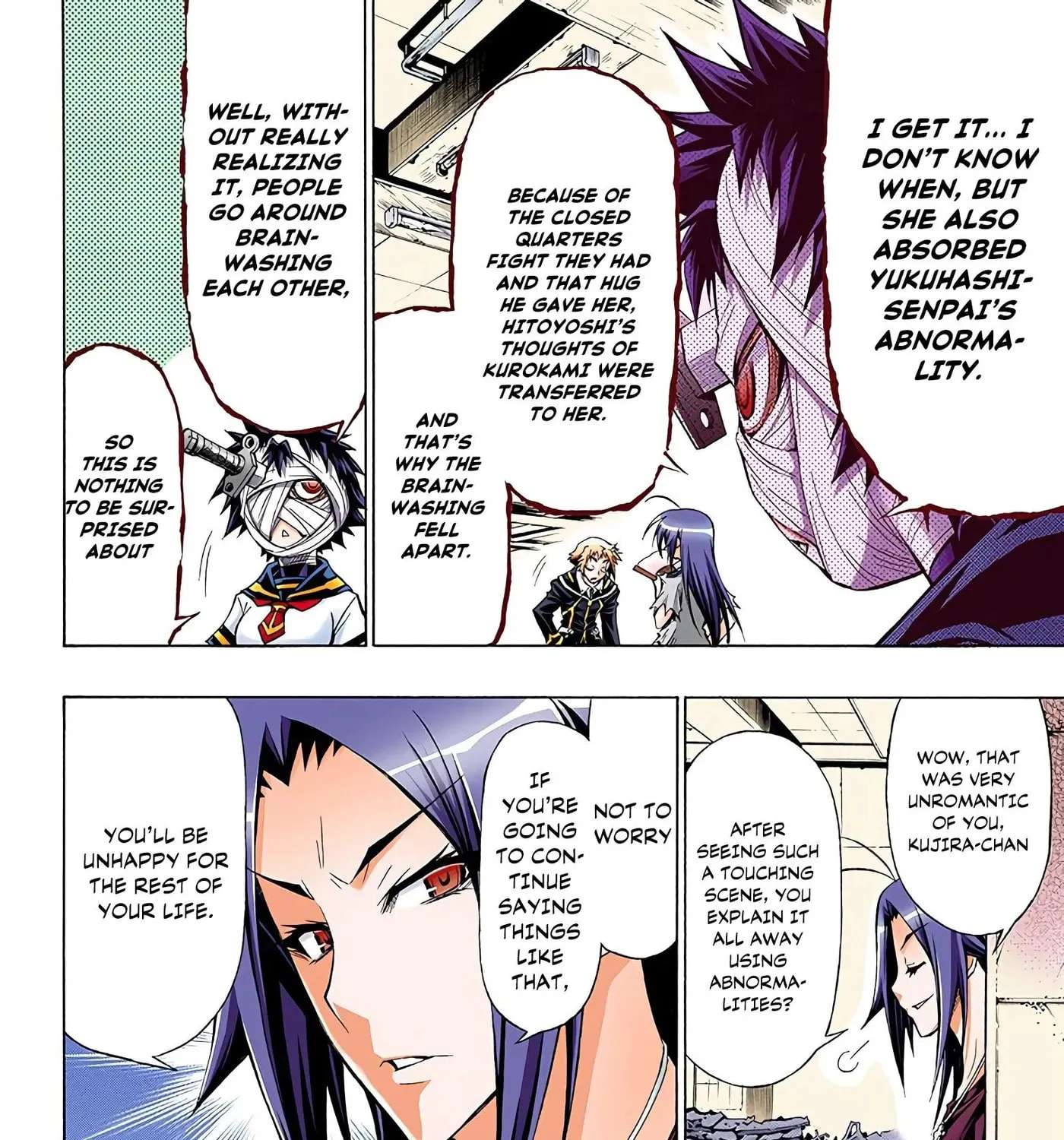Medaka Box (Official Colored) Chapter 52 - page 32