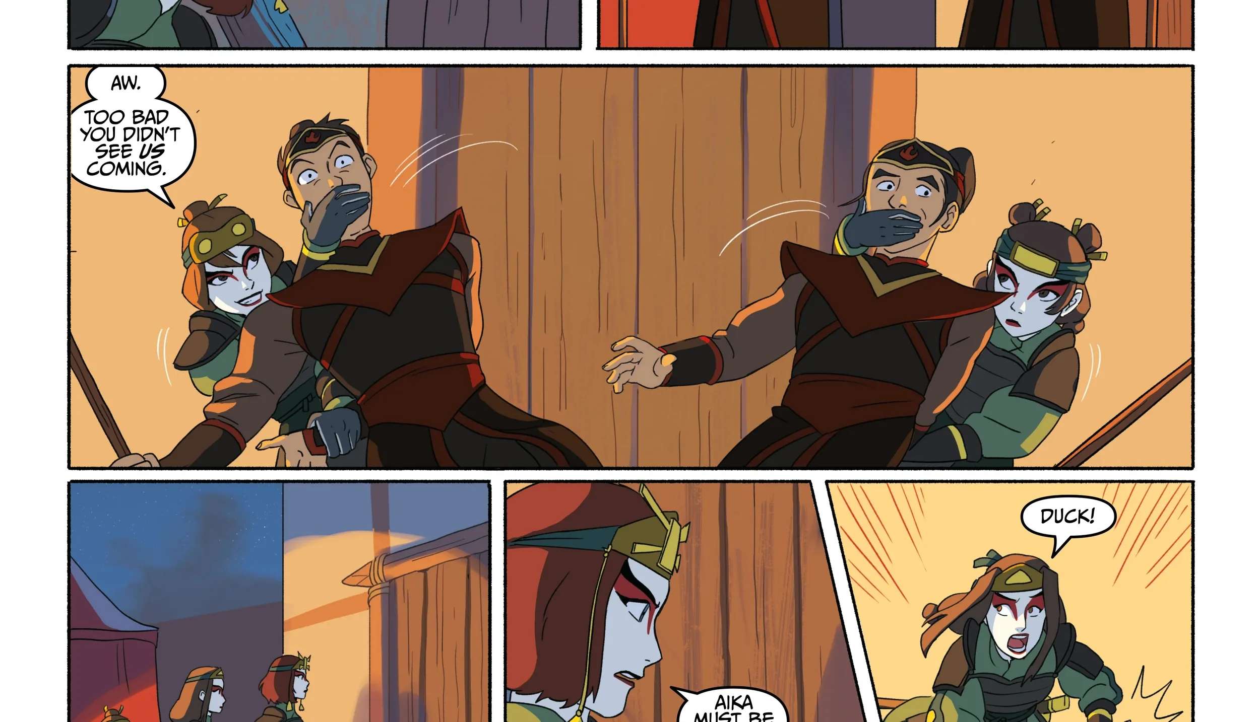 Avatar: The Last Airbender – The Kyoshi Warriors Chapter 3 - page 32