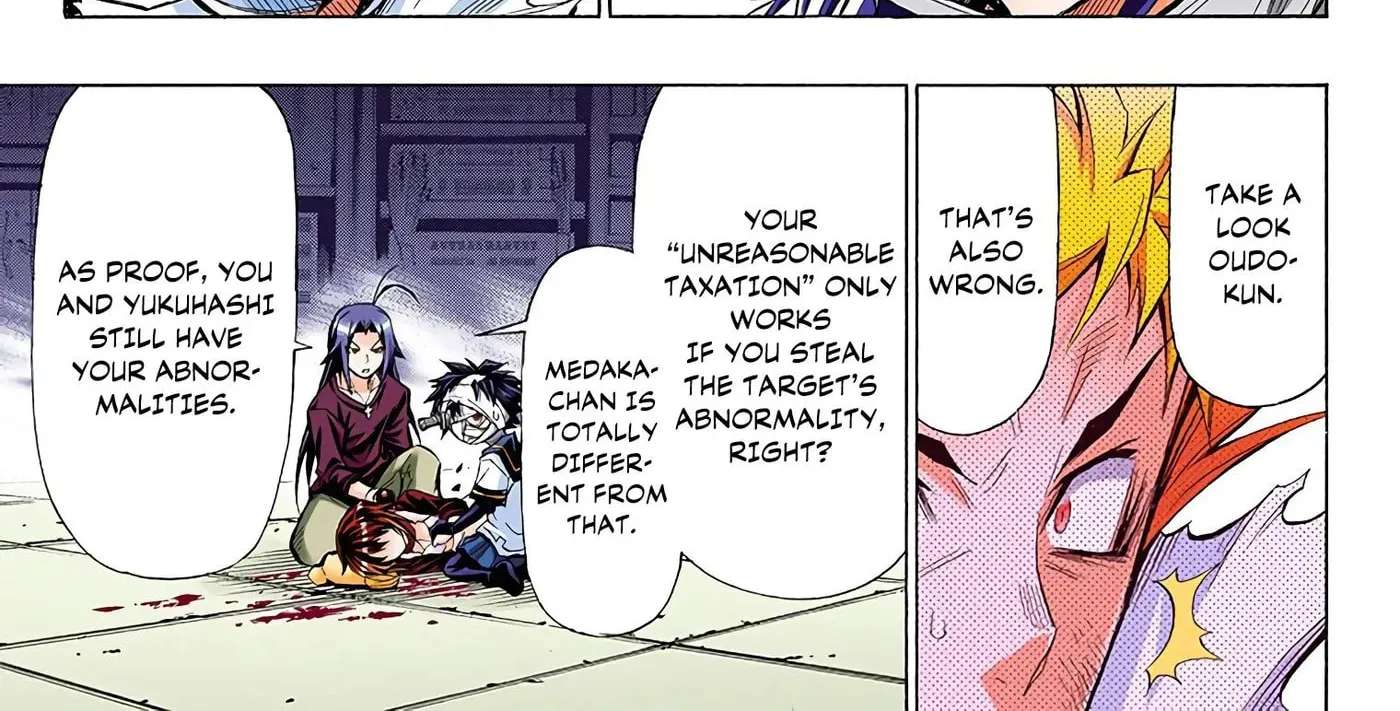 Medaka Box (Official Colored) Chapter 54 - page 22
