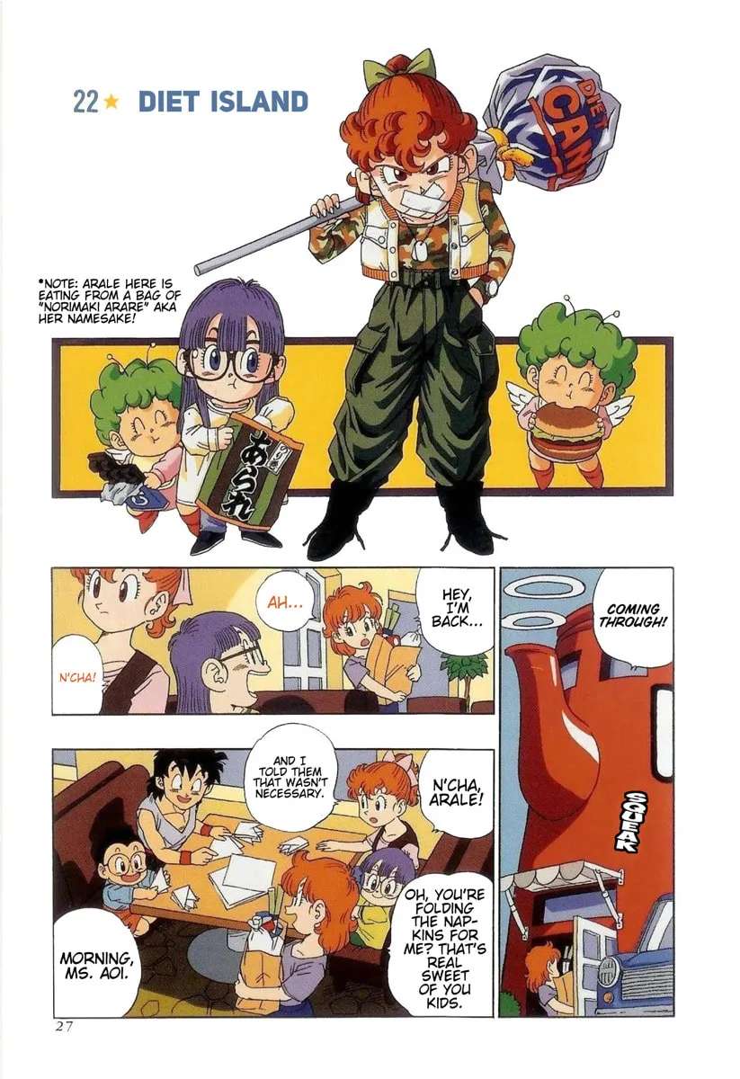 Chotto Dake Kaettekita Dr. Slump Chapter 22 - page 3