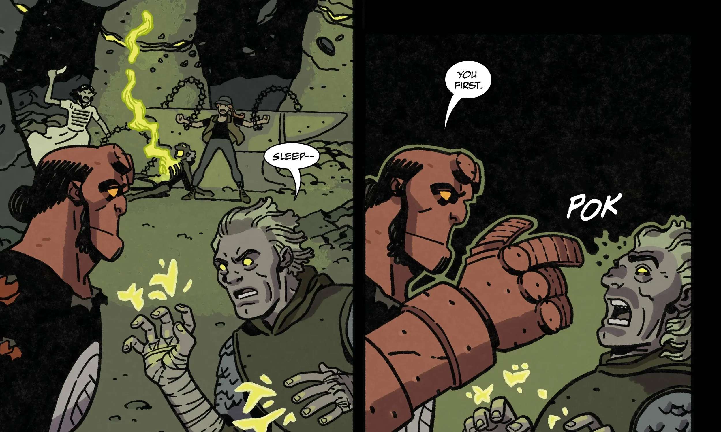 Hellboy in Love: Obsidian Chapter 2 - page 55