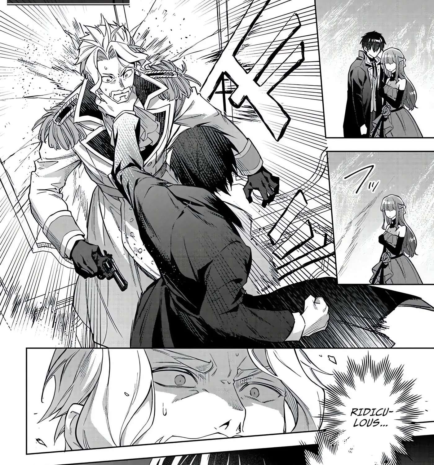 Akutou Ikka no Mana Musume, Tensei Saki mo Otome Game no Gokudou Reijou deshita.: Saijoukyuu Rank no Akuyaku-sama, Sono Dekiai wa Fuyou desu! @COMIC Chapter 30 - page 21
