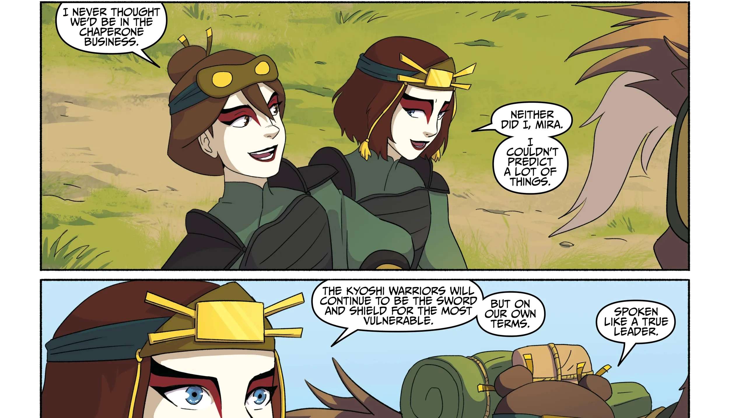 Avatar: The Last Airbender – The Kyoshi Warriors Chapter 3 - page 68