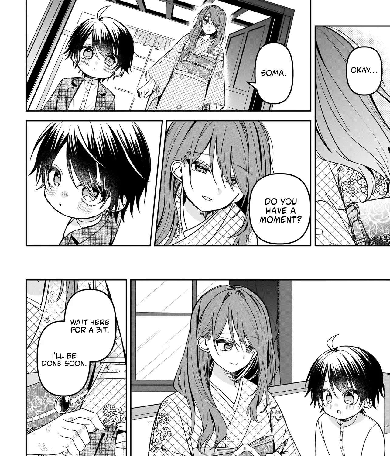 Unmei no Ban to Kekkonshitara, Tenshi Musuko no Keibo ni Narimashita Chapter 2 - page 33