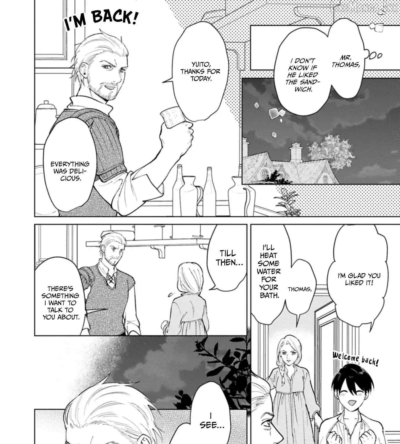 Ashita mo Ii Hi de Arimasu You ni.: Isekai de Atarashii Kazoku ga Dekimashita: San Kyoudai no Hokkori Gohan Nikki Chapter 4 - page 22