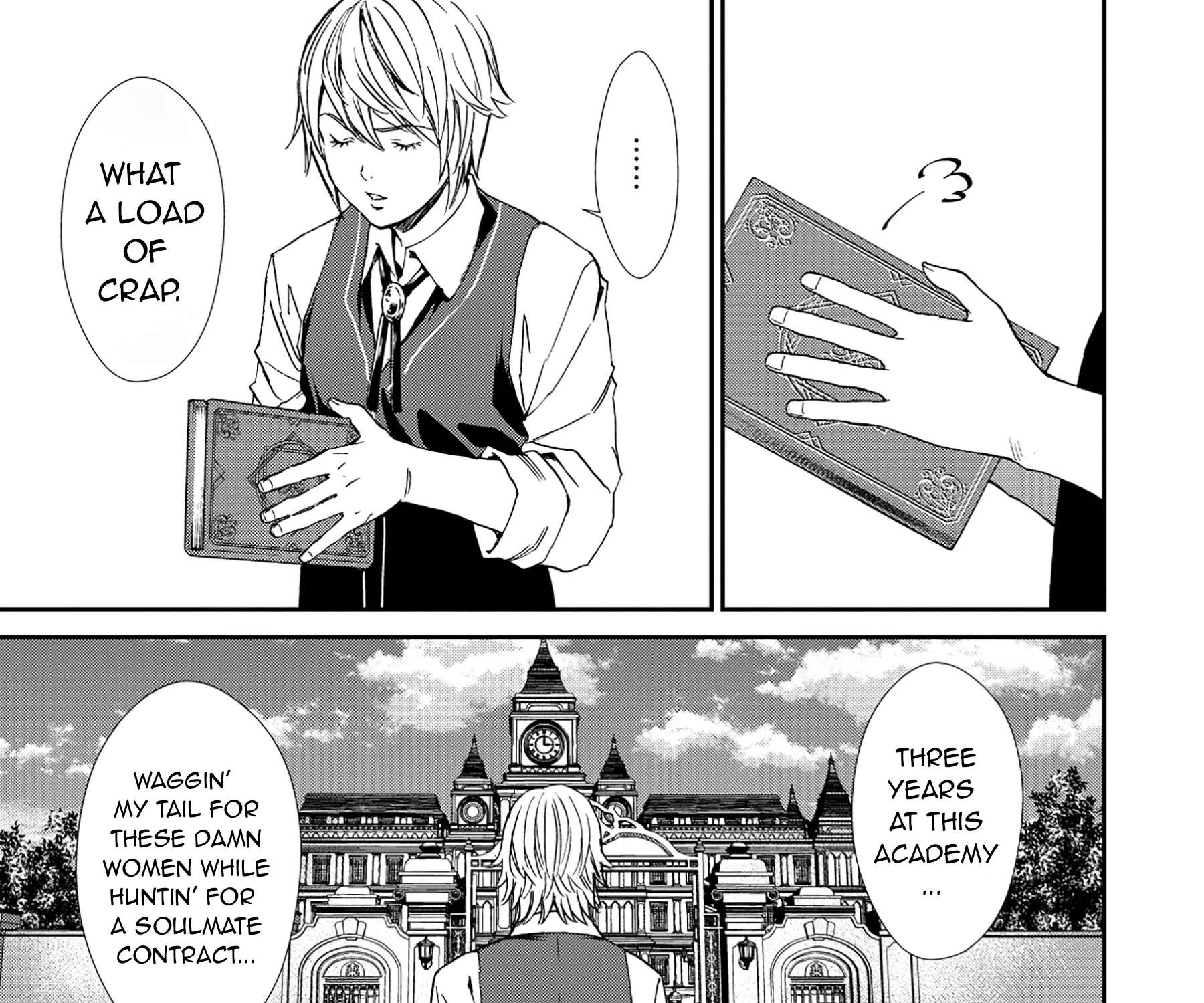 Akuyaku Reijou Taisen ~Teihen Kizoku no Ore wa Teisou Kannen Gyakuten Sekai de Gekokujou suru~ Chapter 1 - page 8
