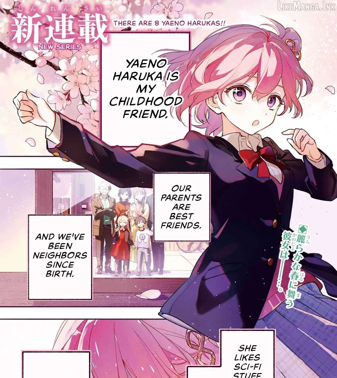 There Are 8 Yaeno Harukas!! Chapter 1 - page 1