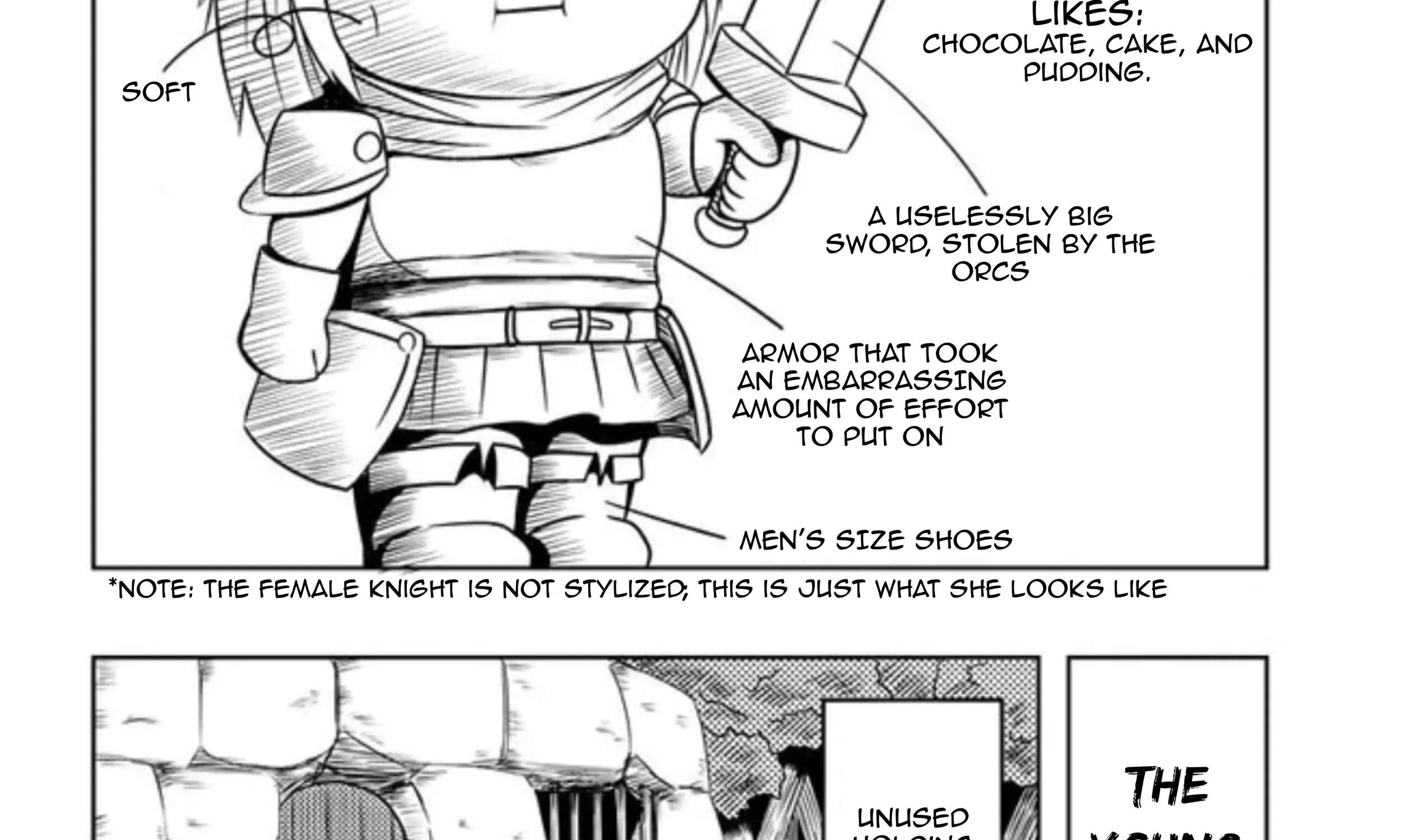 Orc Decides to Raise the Female Knight Chapter 1 - page 6