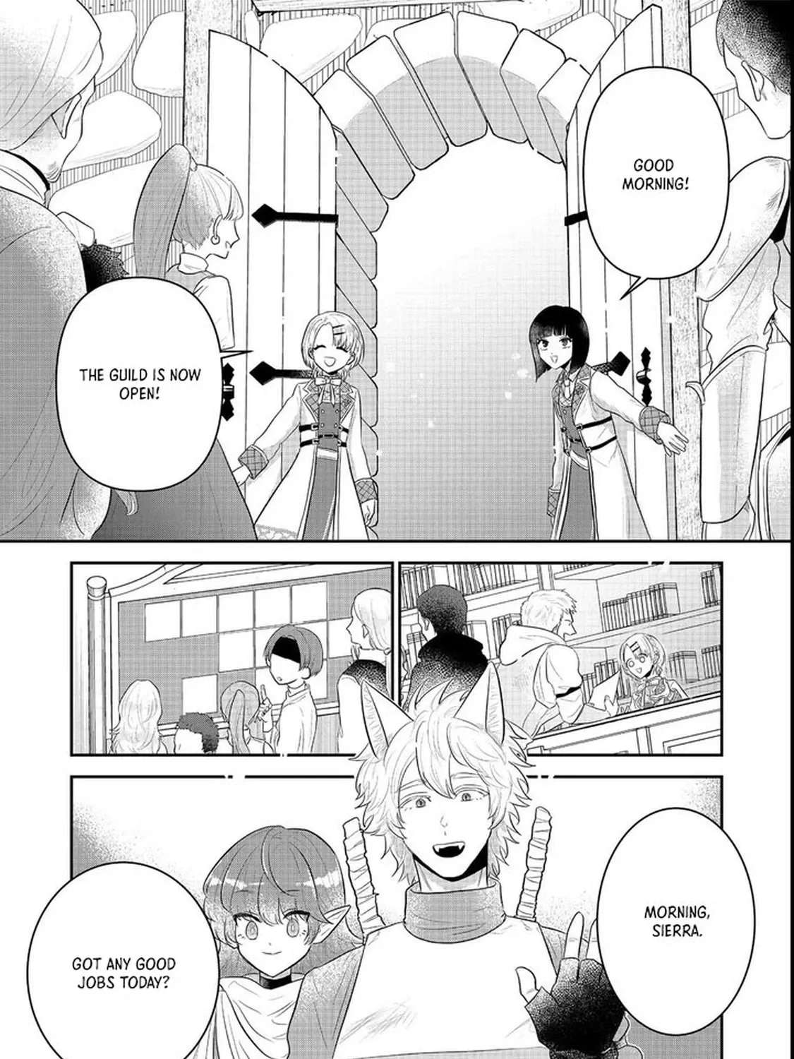 Guild no Uketsuke-jou wa Teiji Agari no Yume wo Miru Chapter 2 - page 9