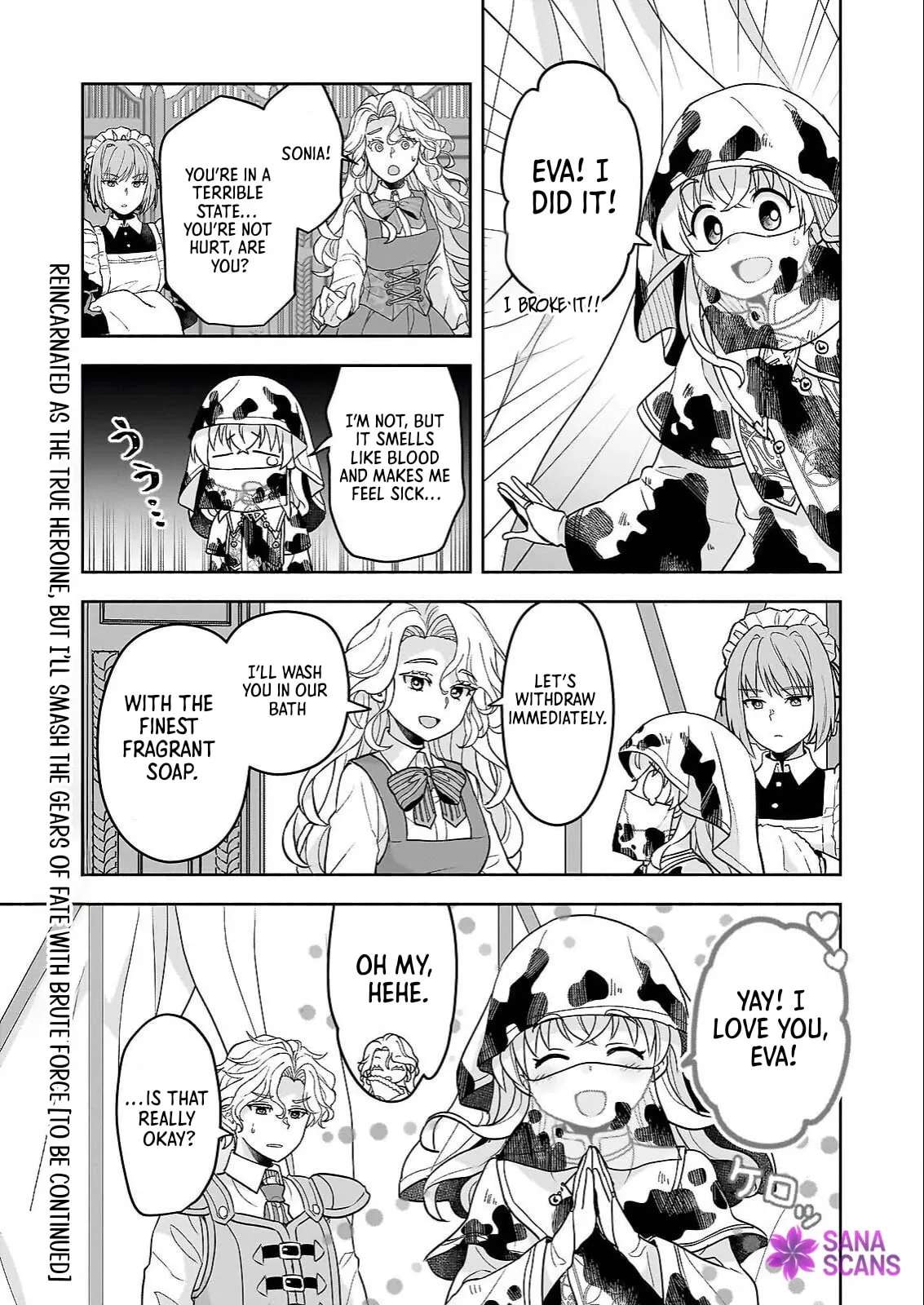I Was Reincarnated as the Main Heroine, but I'll Physically Break the Gears of Fate Chapter 3 - page 31