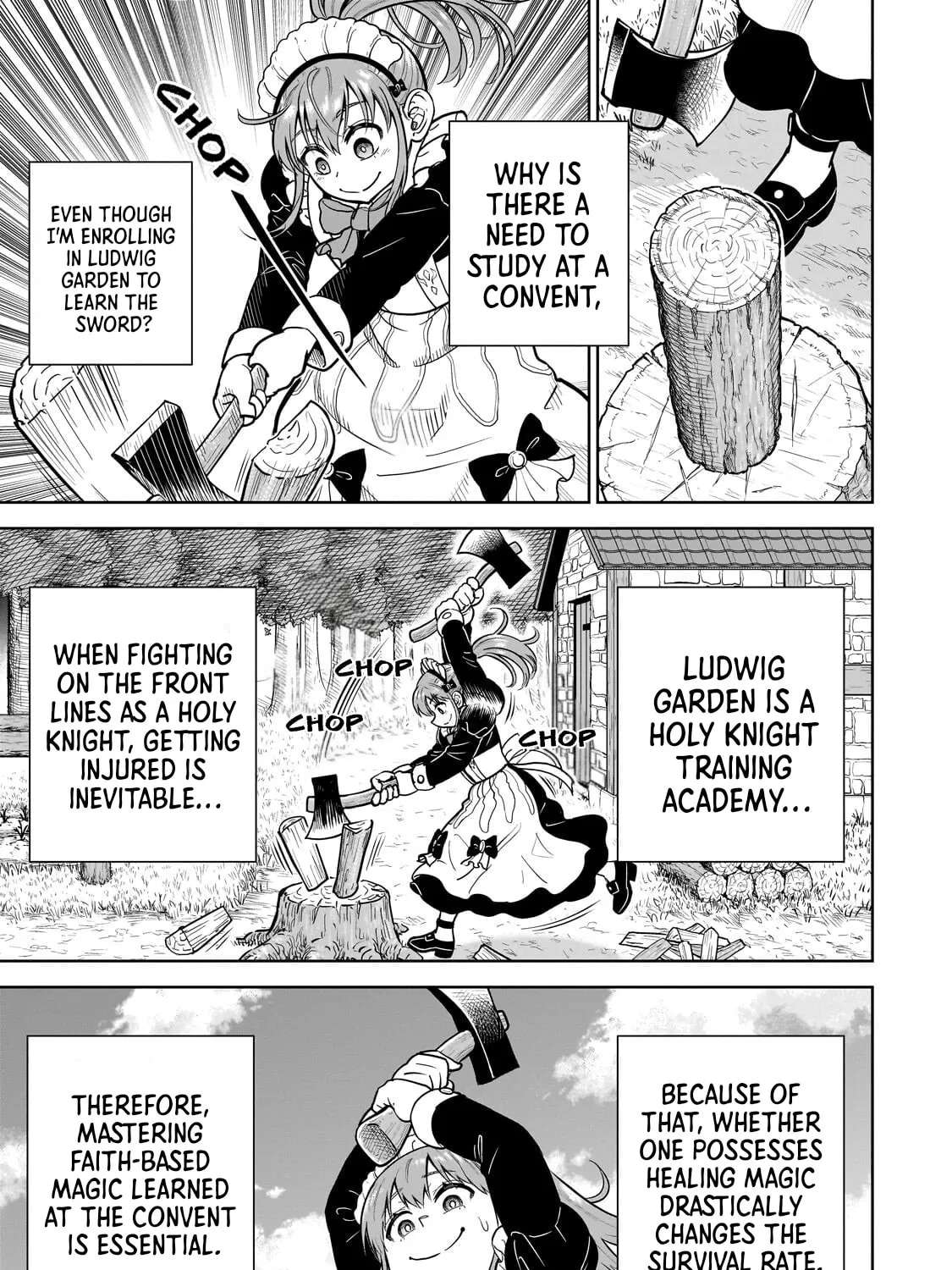 Sword Saint Reborn as a Maid, Ruling with a Broom. Chapter 10 - page 11
