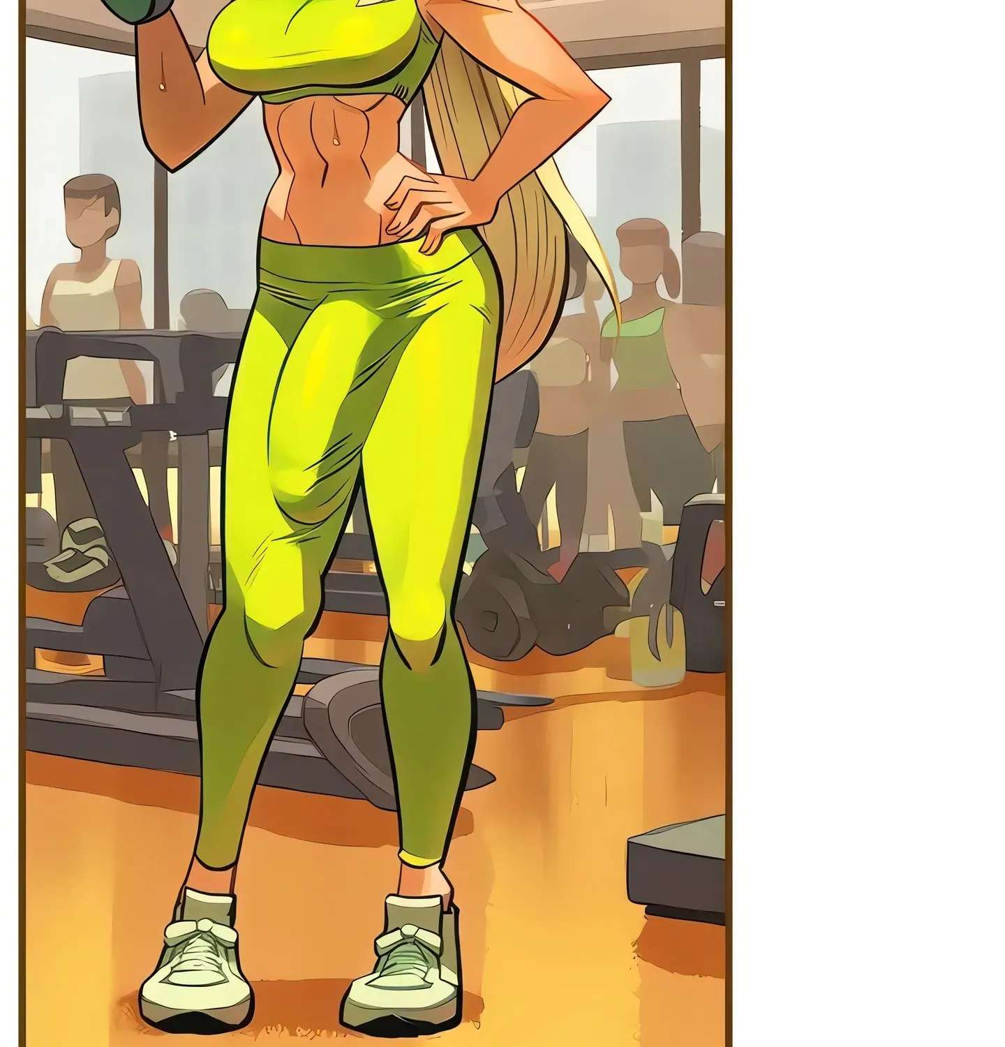 Her Secret Bulge: Protein Made Me Futa! Chapter 5 - page 3